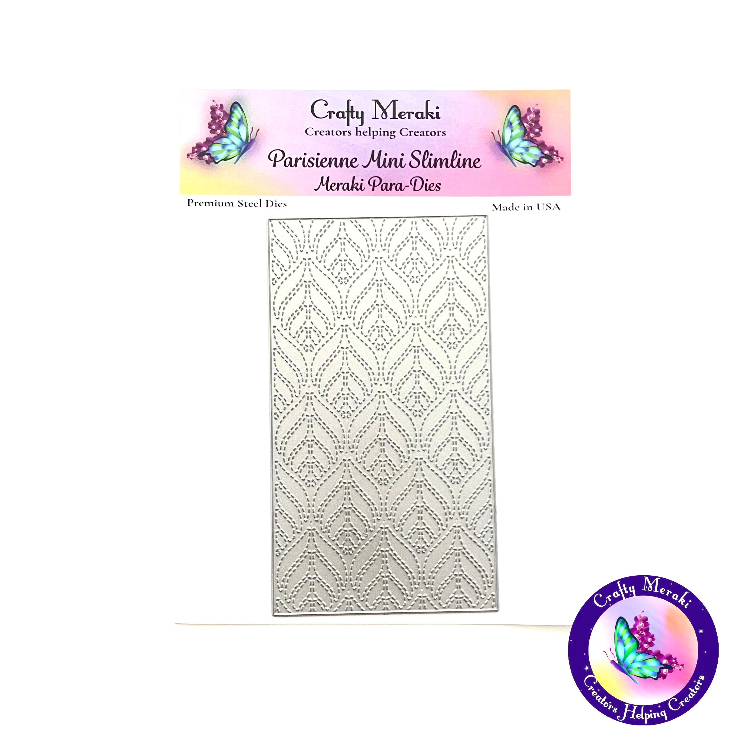 ***PRE-ORDER*** Crafty Meraki Mini Slimline Parisienne Para-Dies - Crafty Meraki