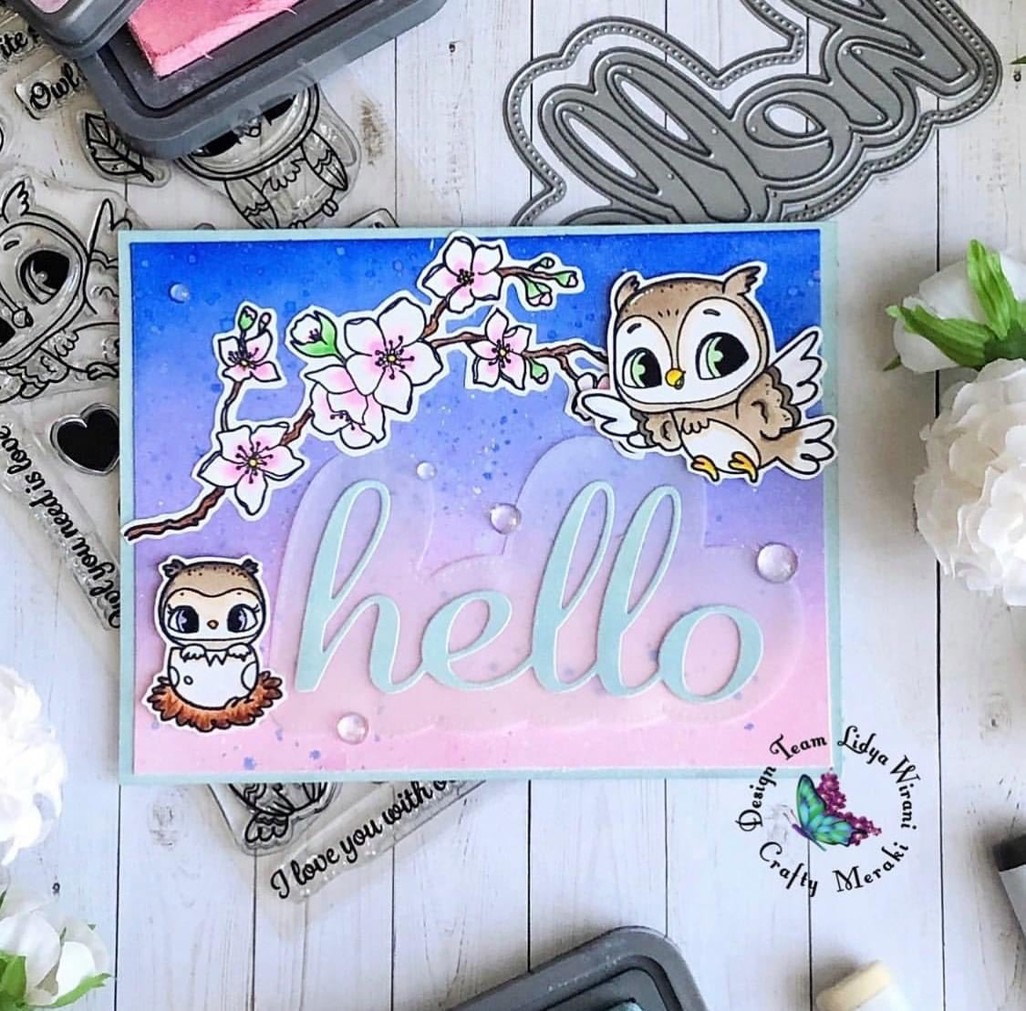 Crafty Meraki Owl Yours stamp set - Crafty Meraki
