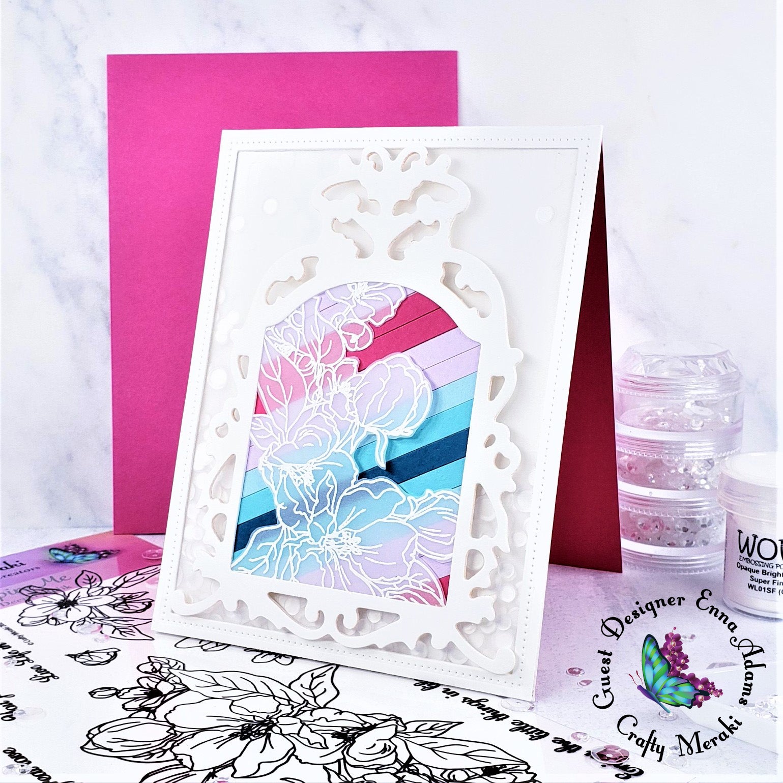 Crafty Meraki You Inspire Me Stamp set - Crafty Meraki