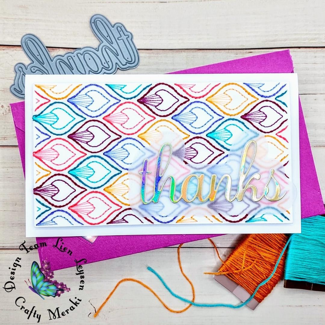 Crafty Meraki Mini Slimline Pagoni Mania Para-Dies - Crafty Meraki