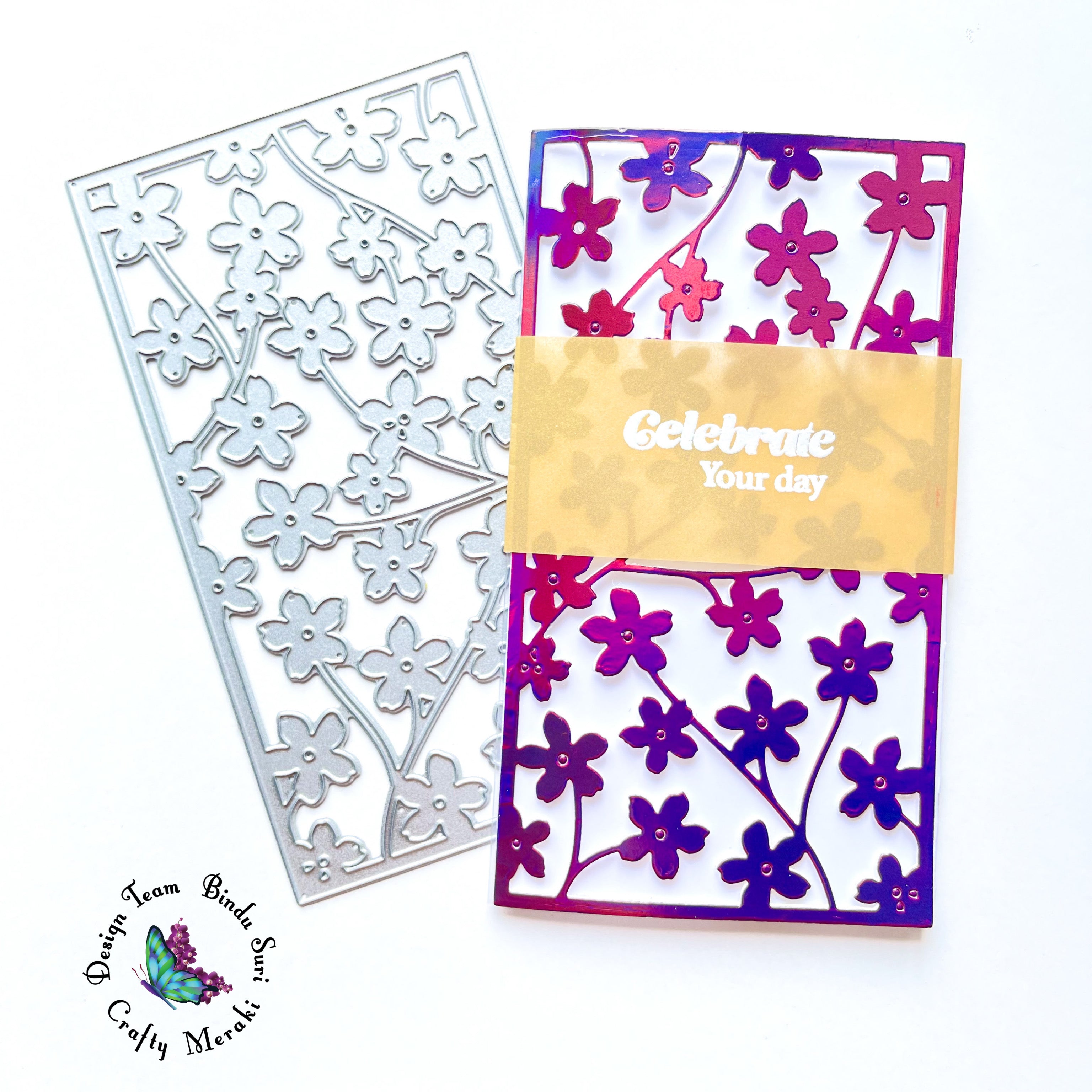 Crafty Meraki Mini Slimline Starry Night Para-Dies - Crafty Meraki