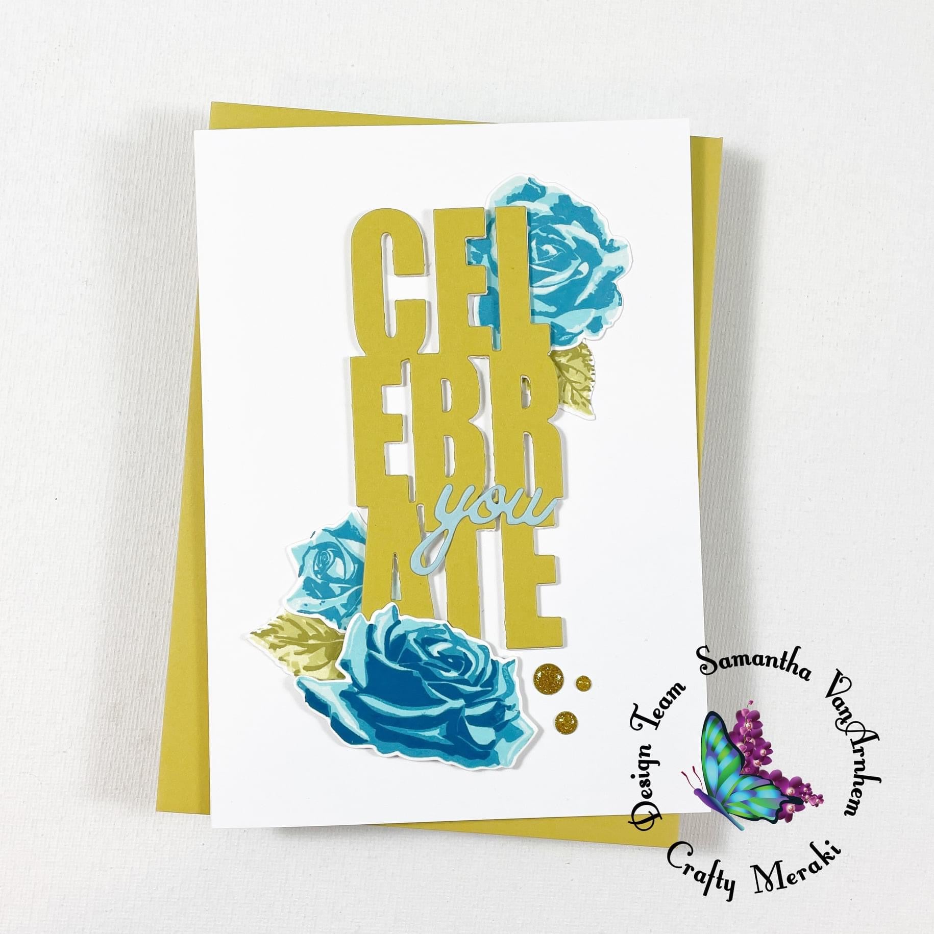 Crafty Meraki Rose Garden Stamp set - Crafty Meraki