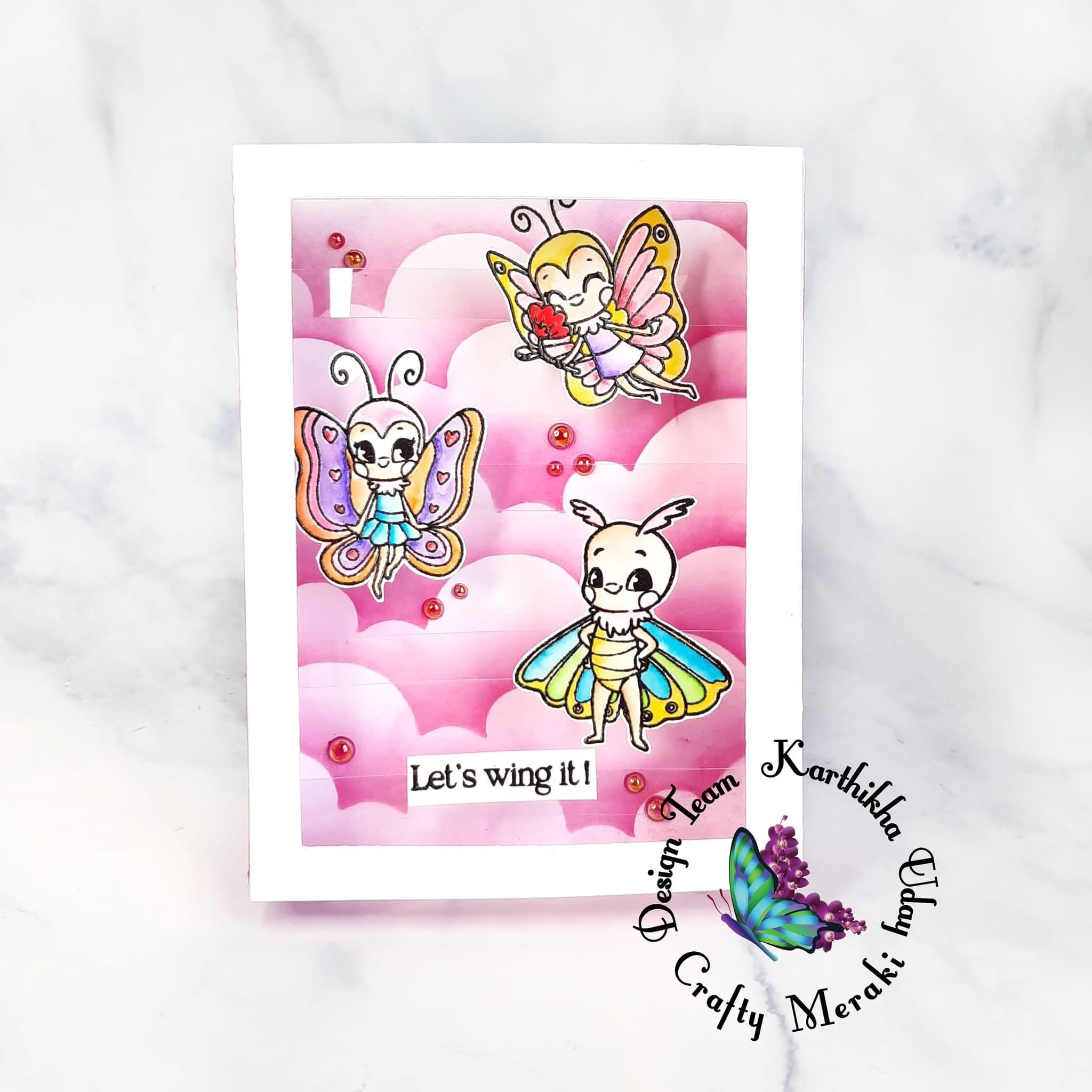 Crafty Meraki Wingman Stamp set - Crafty Meraki