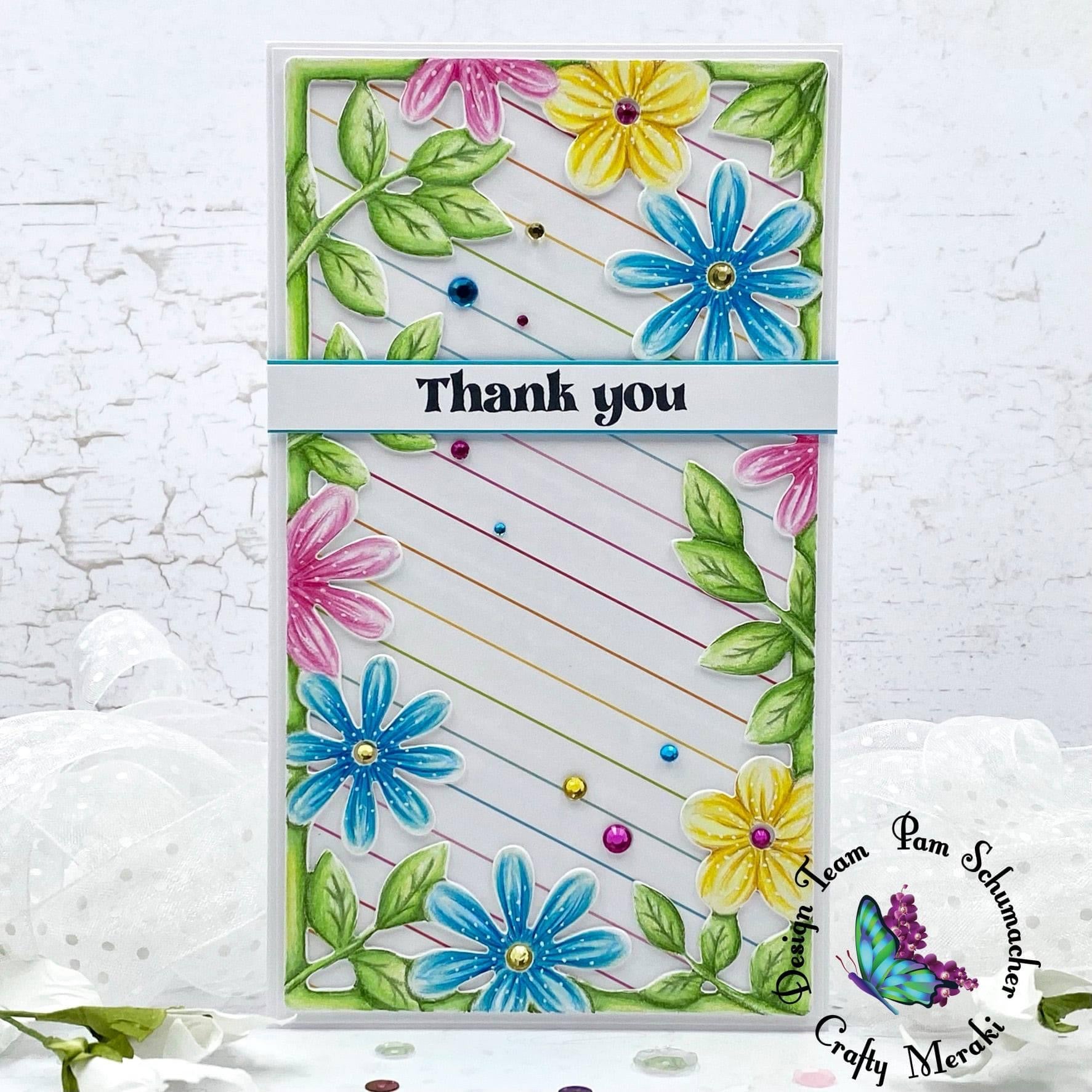 Crafty Meraki Mini Slimline Jewel Bloom Para-Dies - Crafty Meraki