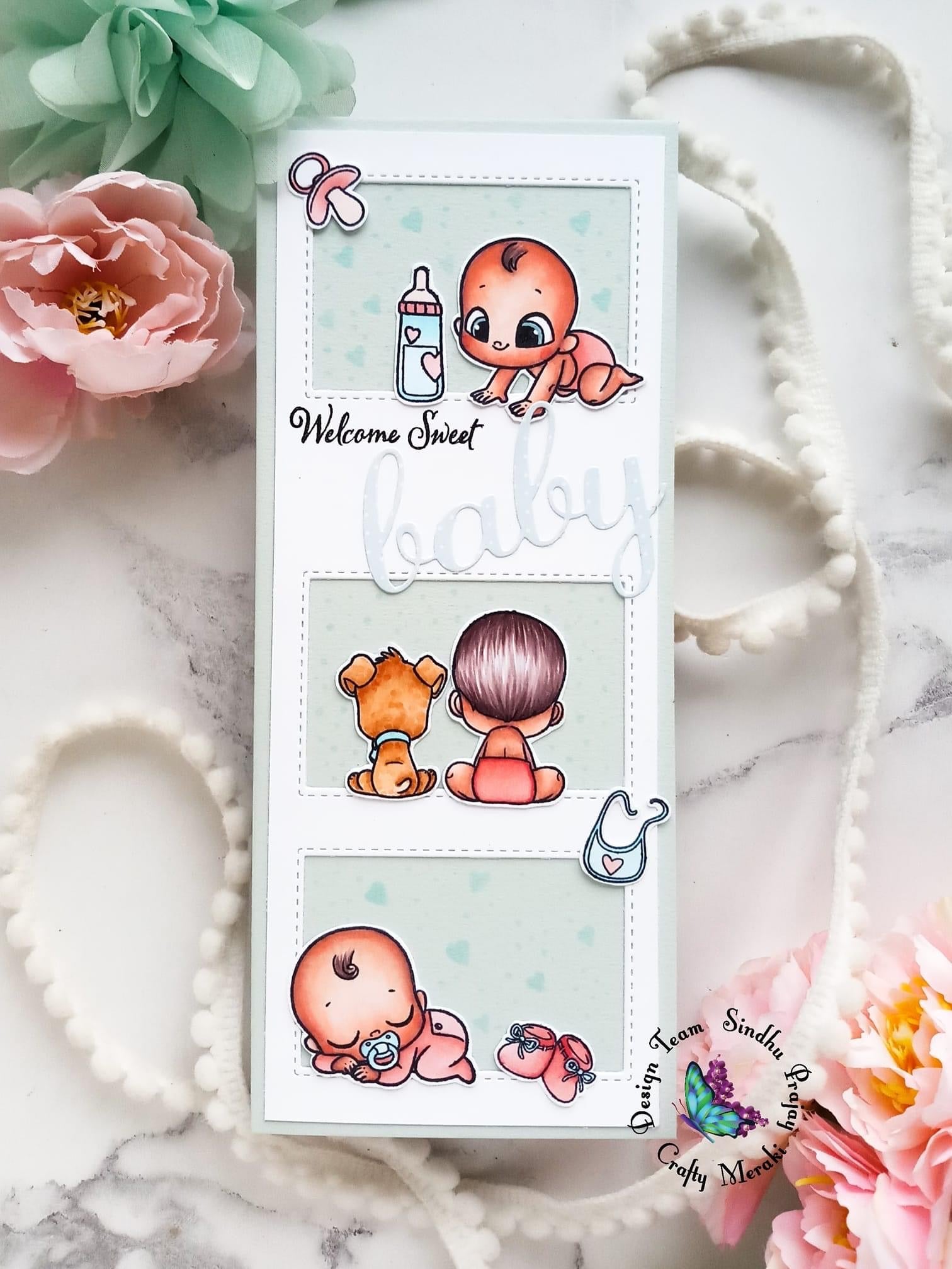 Crafty Meraki Oh Baby Stamp set - Crafty Meraki