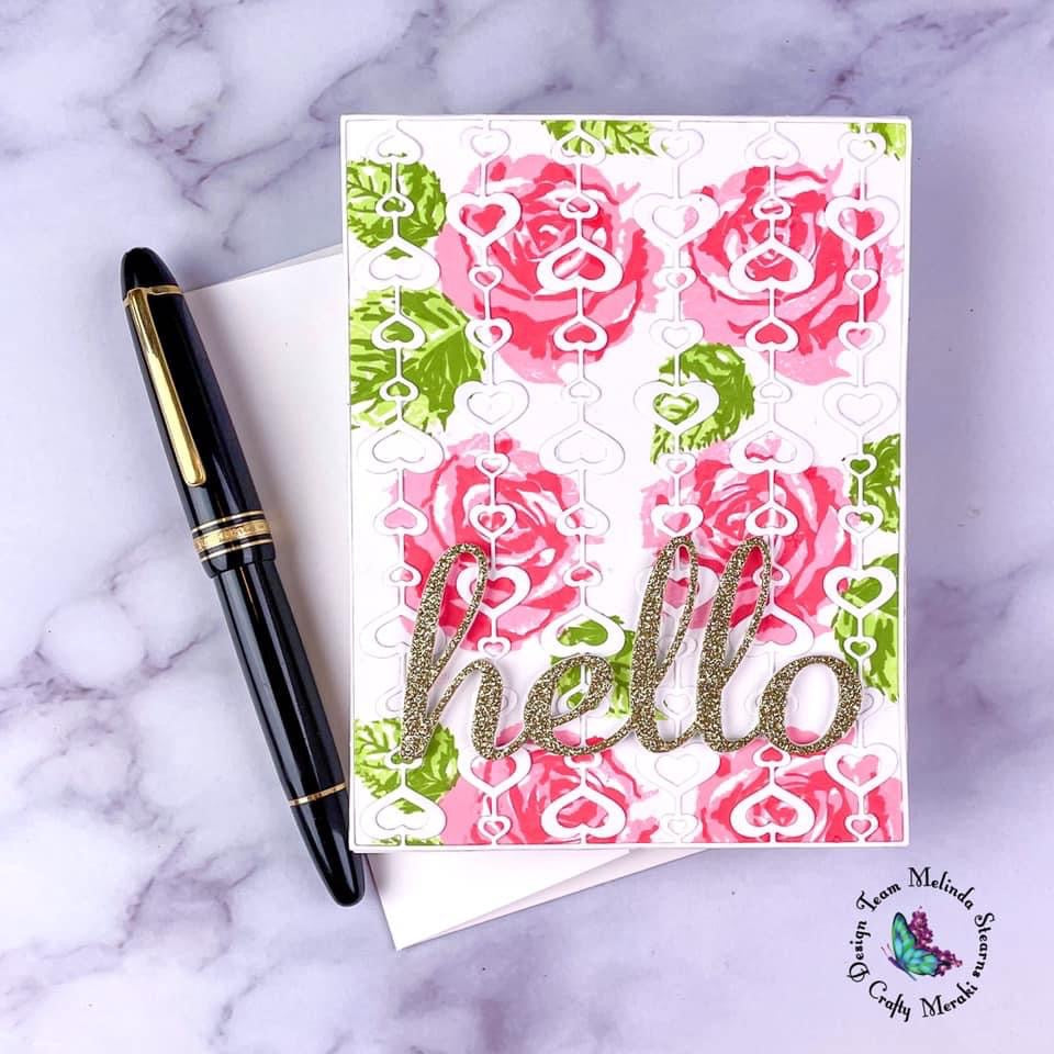 Crafty Meraki Eccentric Hearts background die - Crafty Meraki