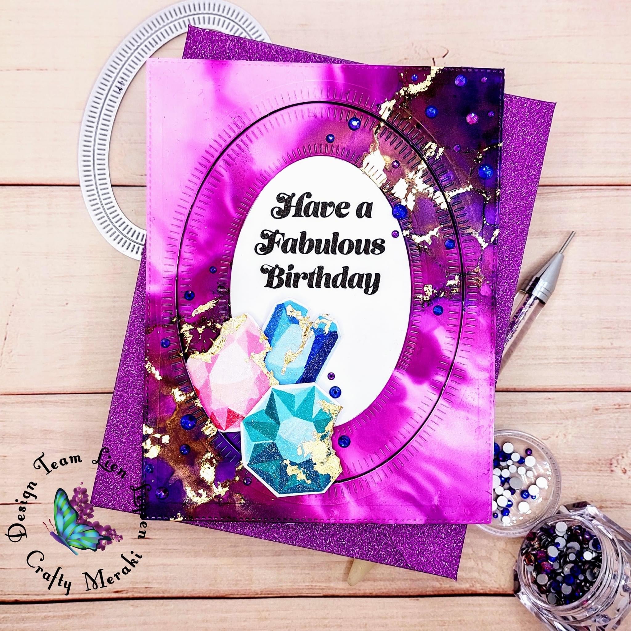 Crafty Meraki All the Sparkle Layering stamp set - Crafty Meraki