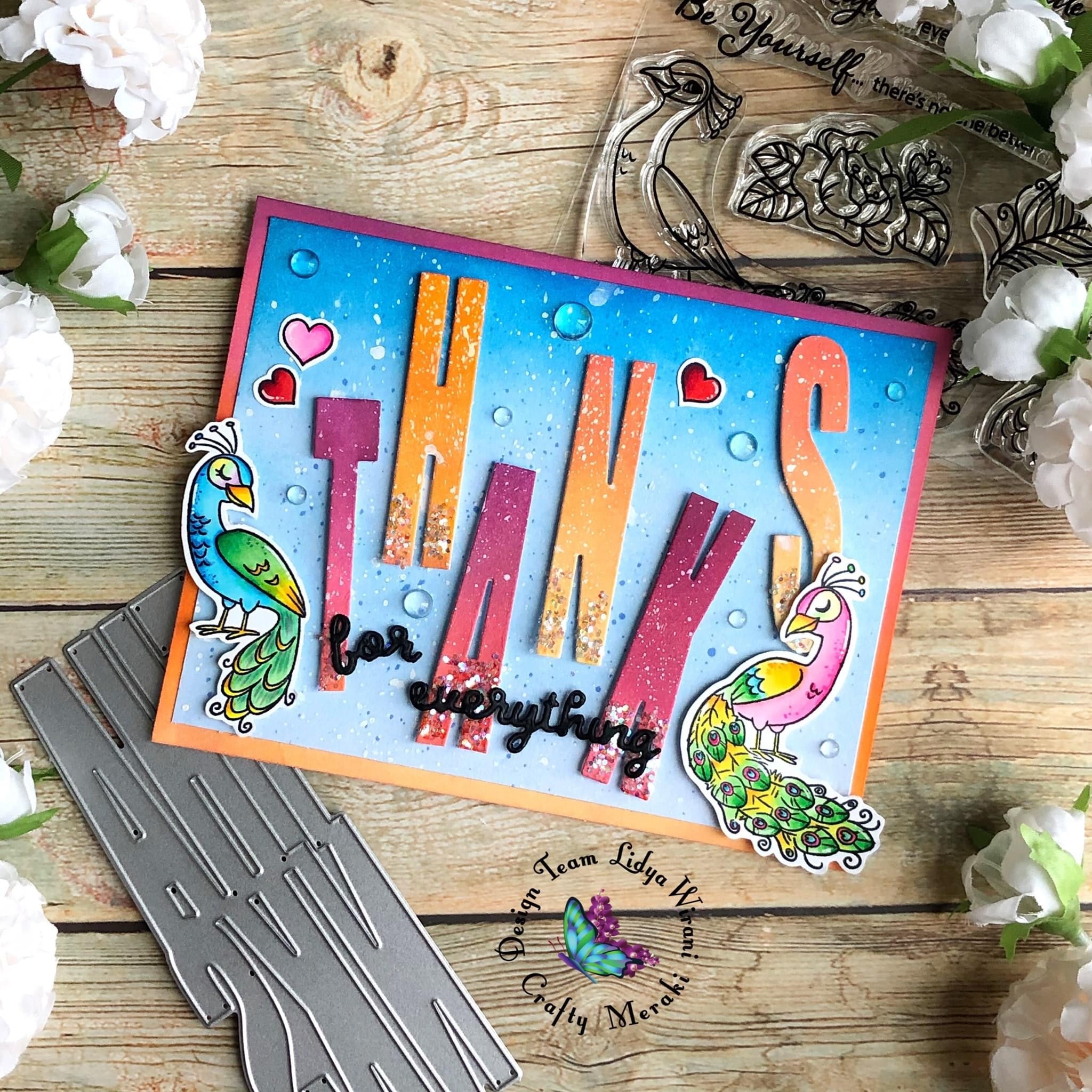 Crafty Meraki Dance in The Rain Stamp set - Crafty Meraki