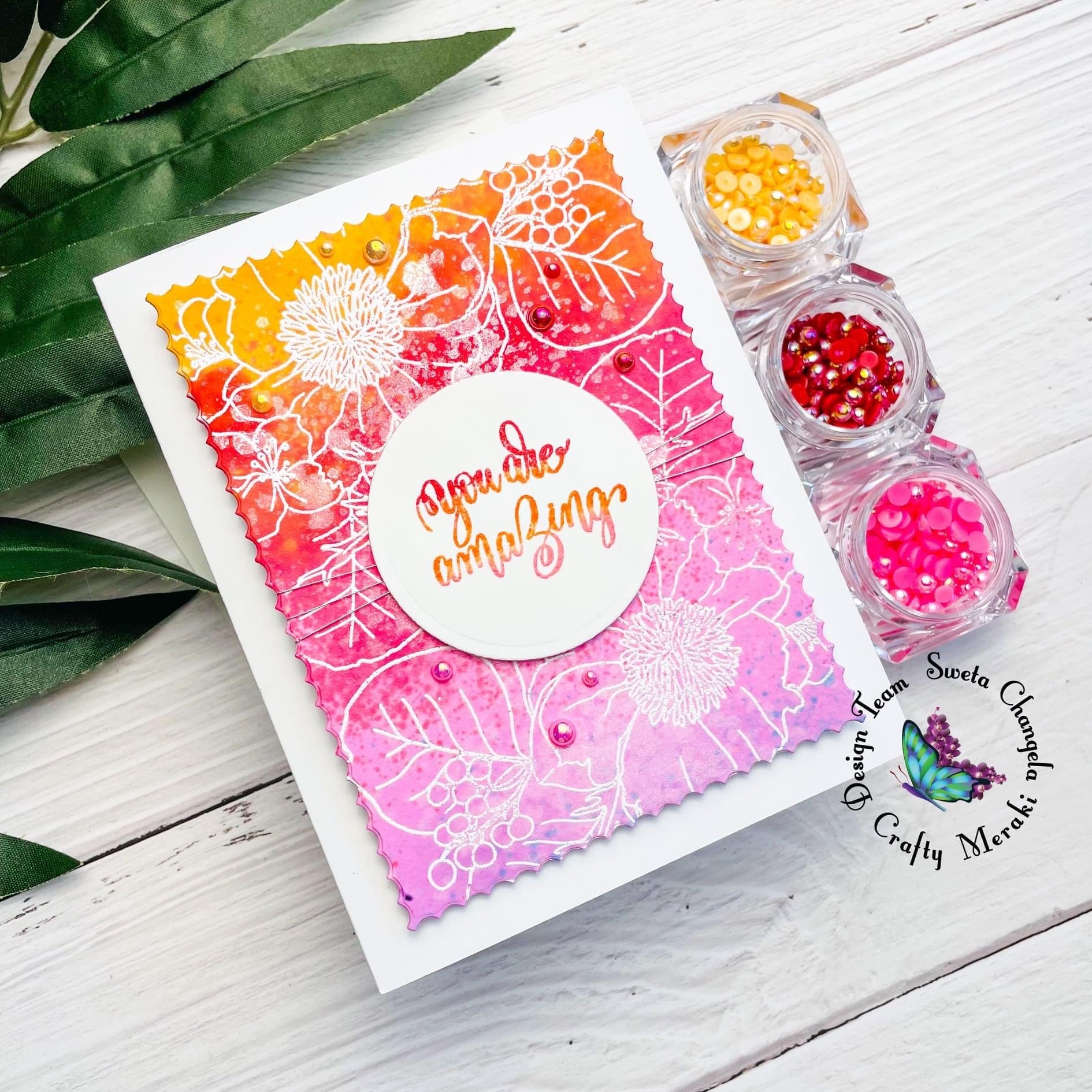 Crafty Meraki Amazing Blooms Stamp set - Crafty Meraki