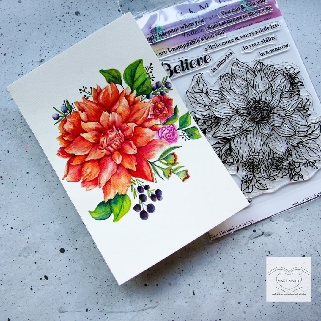 Crafty Meraki Believe in Miracles Stamp set - Crafty Meraki