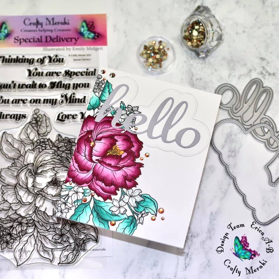 Crafty Meraki Special Delivery Stamp Set - Crafty Meraki