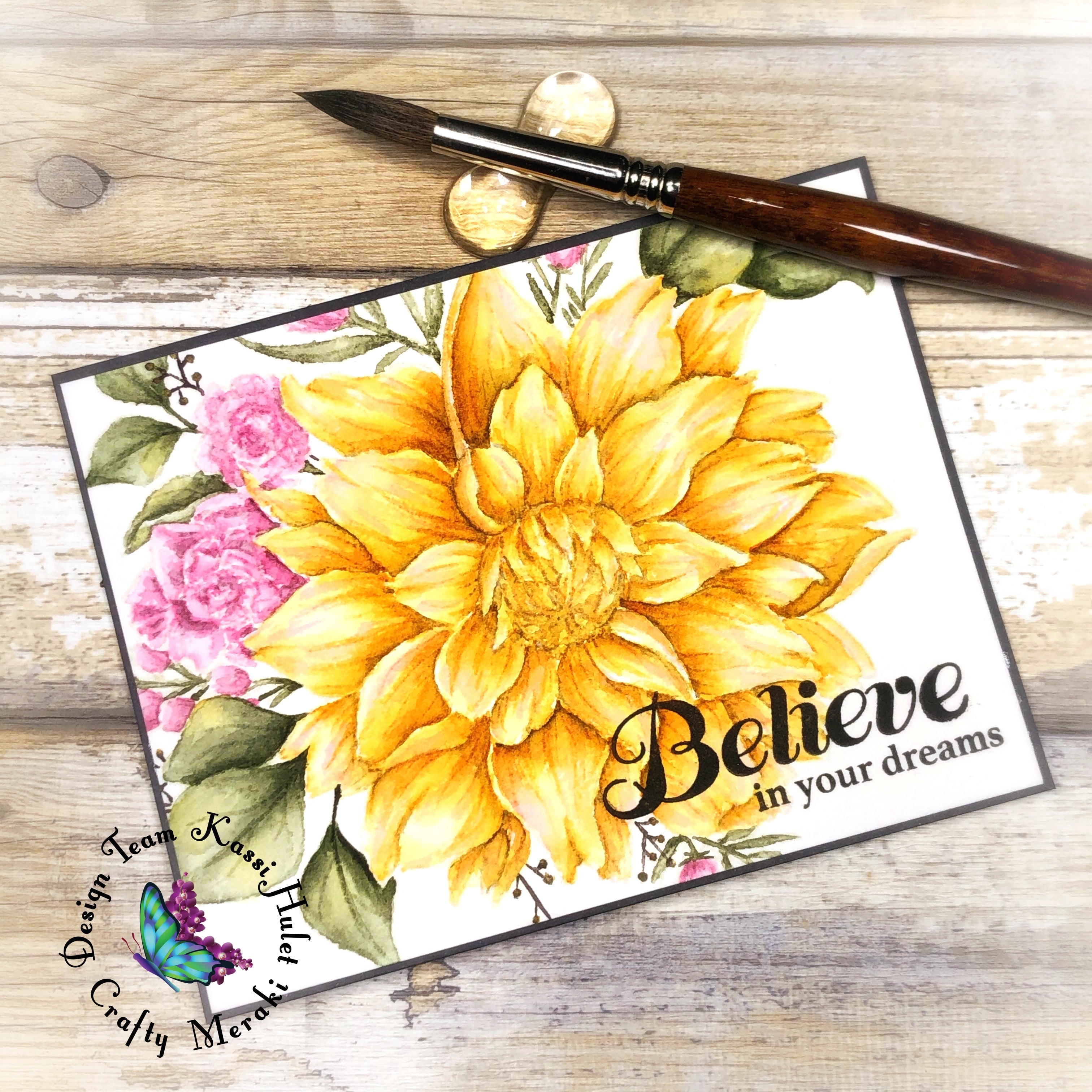 Crafty Meraki Believe in Miracles Stamp set - Crafty Meraki