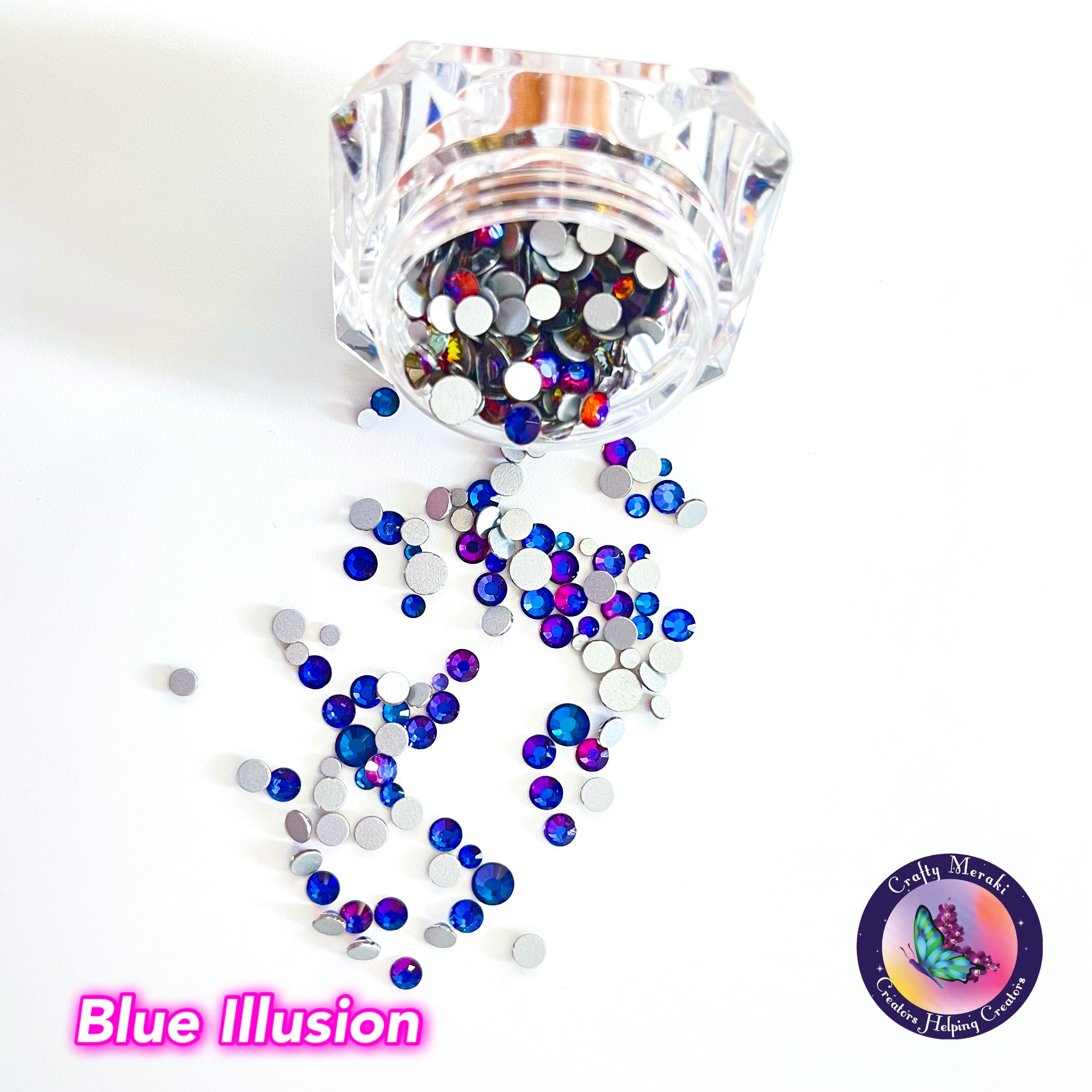 Meraki Sparkle Blue Illusion - Crafty Meraki