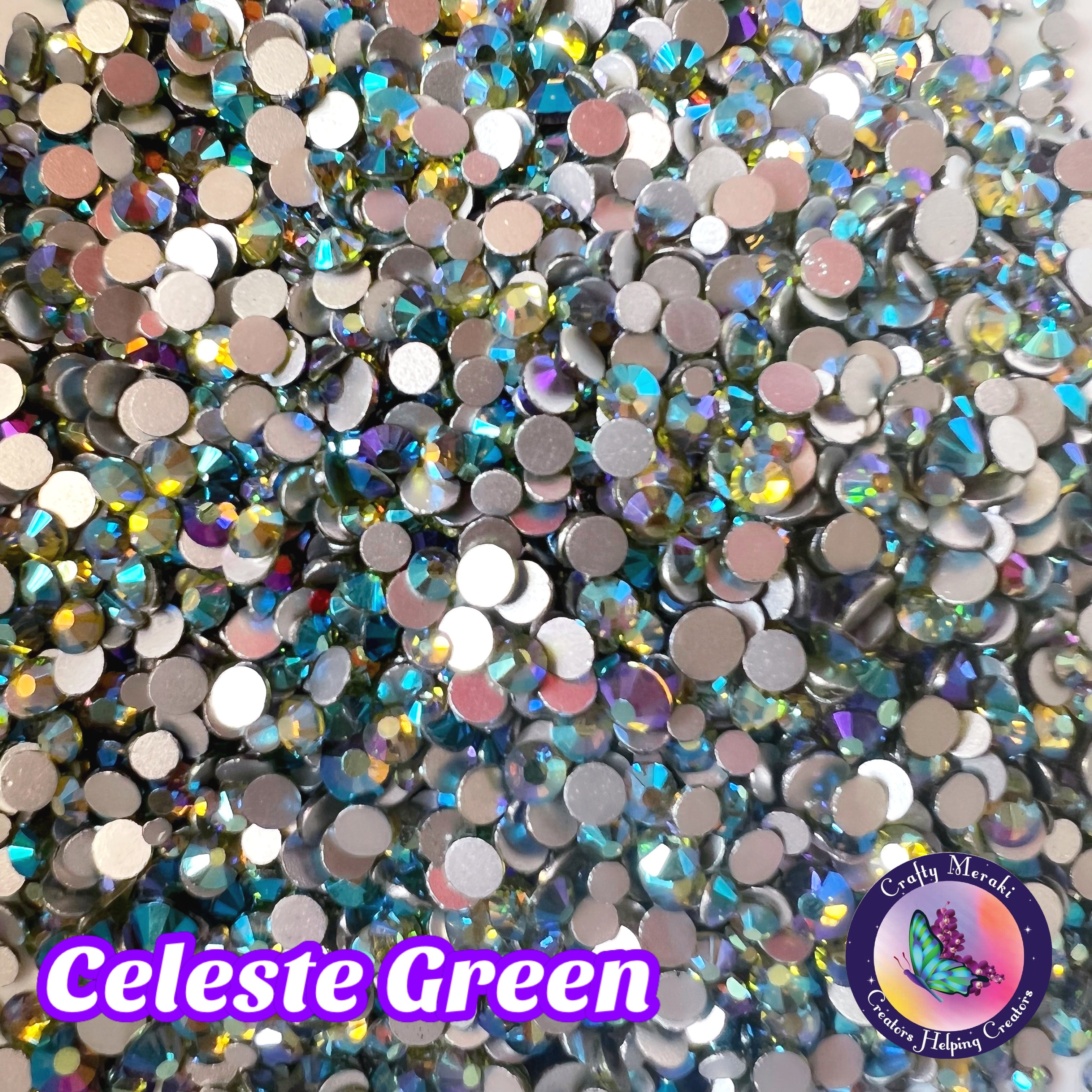 Meraki Sparkle Celeste Green - Crafty Meraki