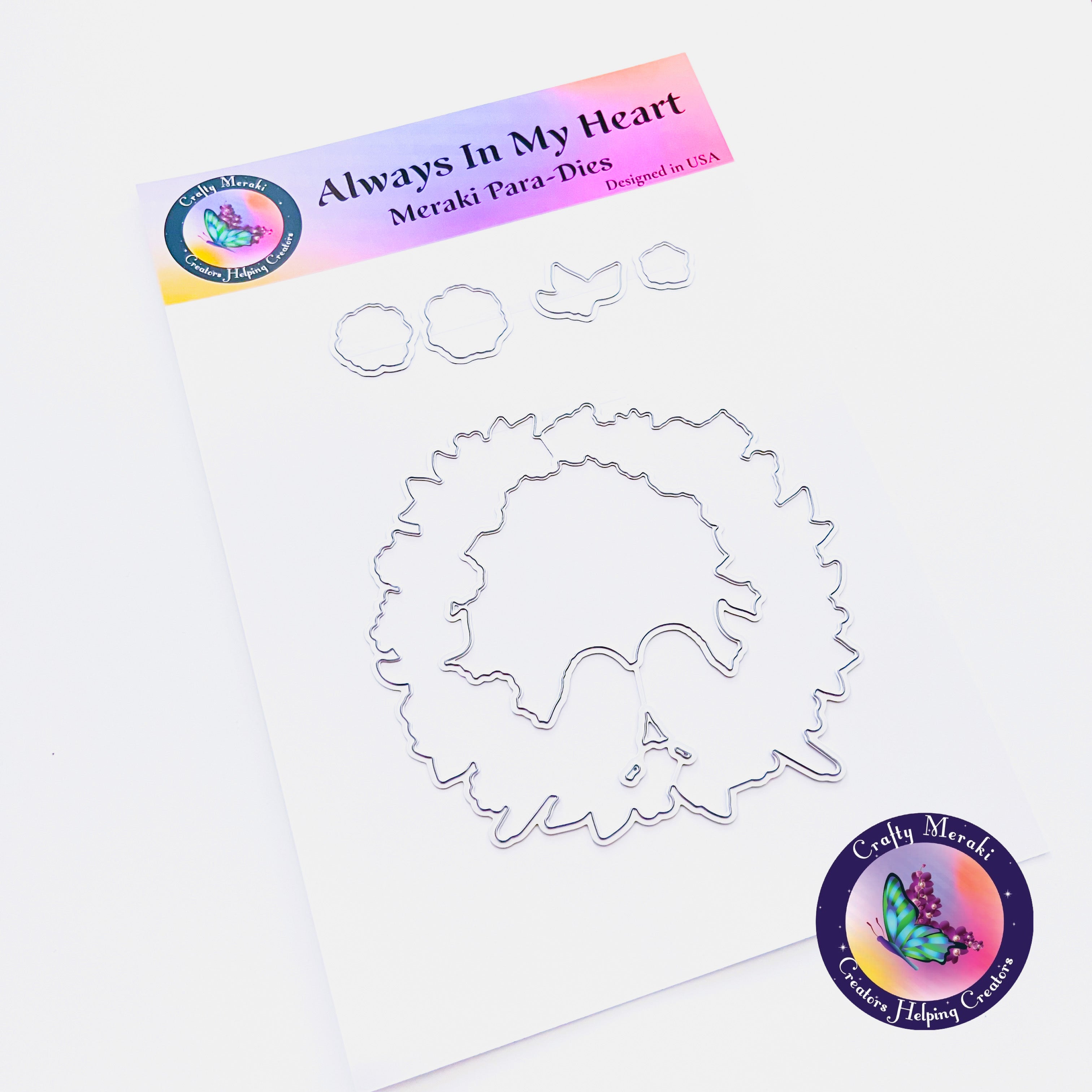 Crafty Meraki Always In My Heart Coordinating Meraki Para-dies - Crafty Meraki