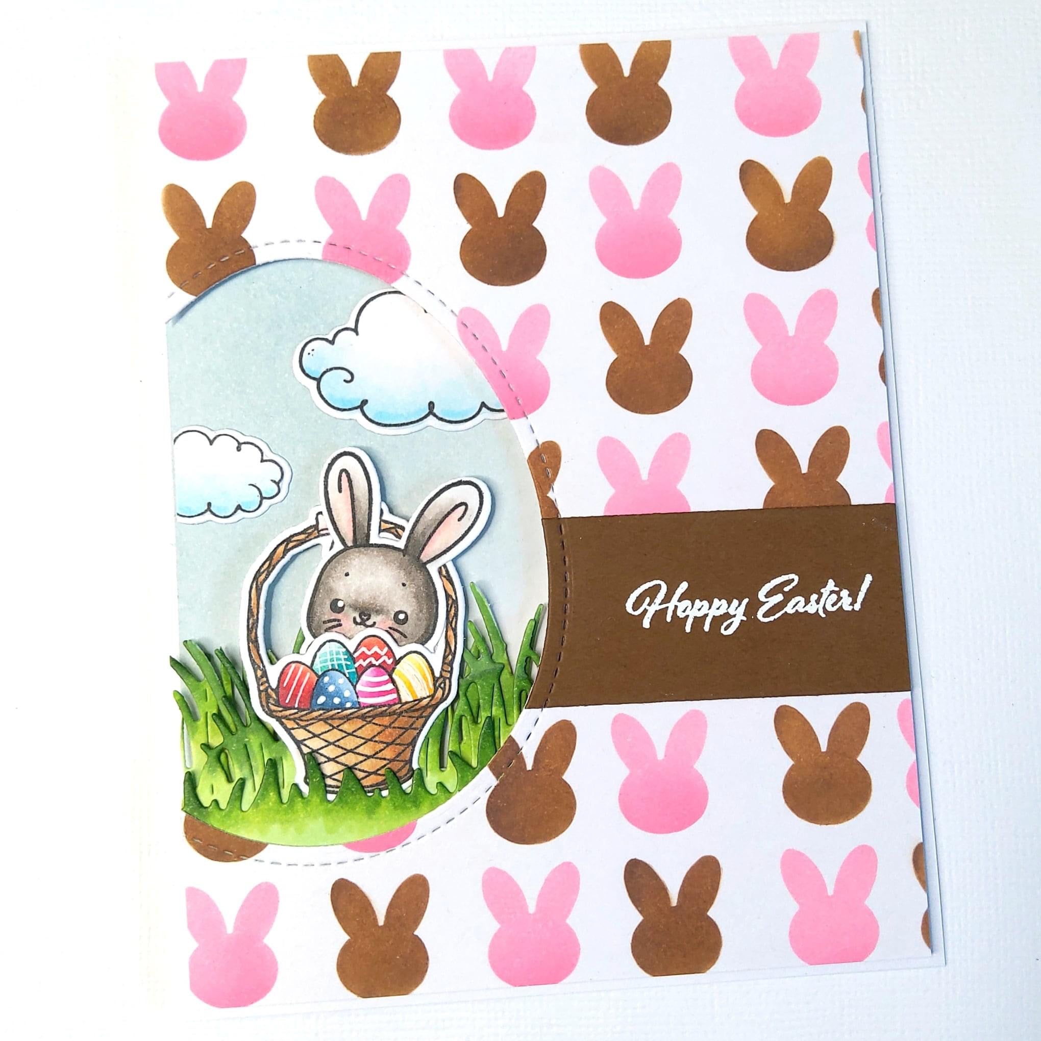 Crafty Meraki Funny Bunny Stencil - Crafty Meraki