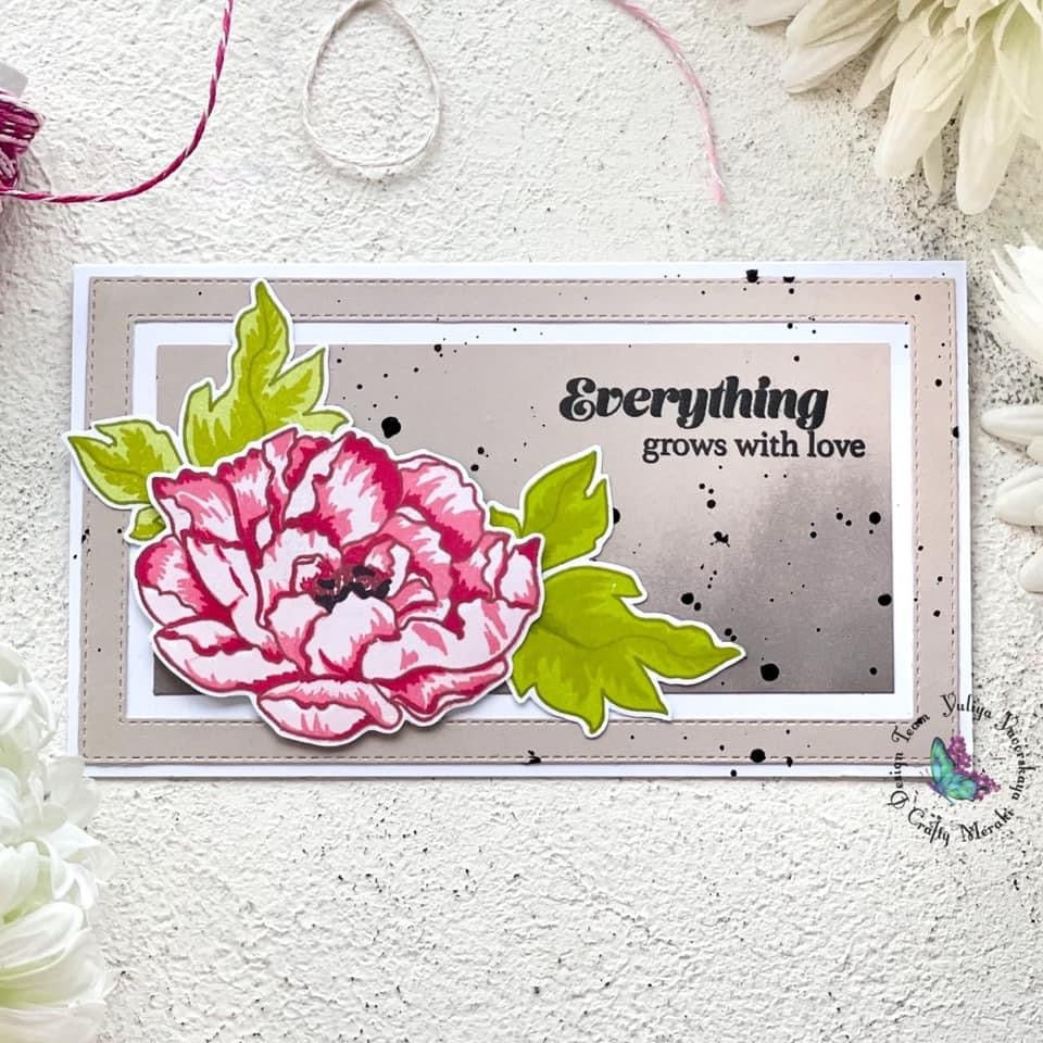 Crafty Meraki Imperial Garden Layering stamp set - Crafty Meraki