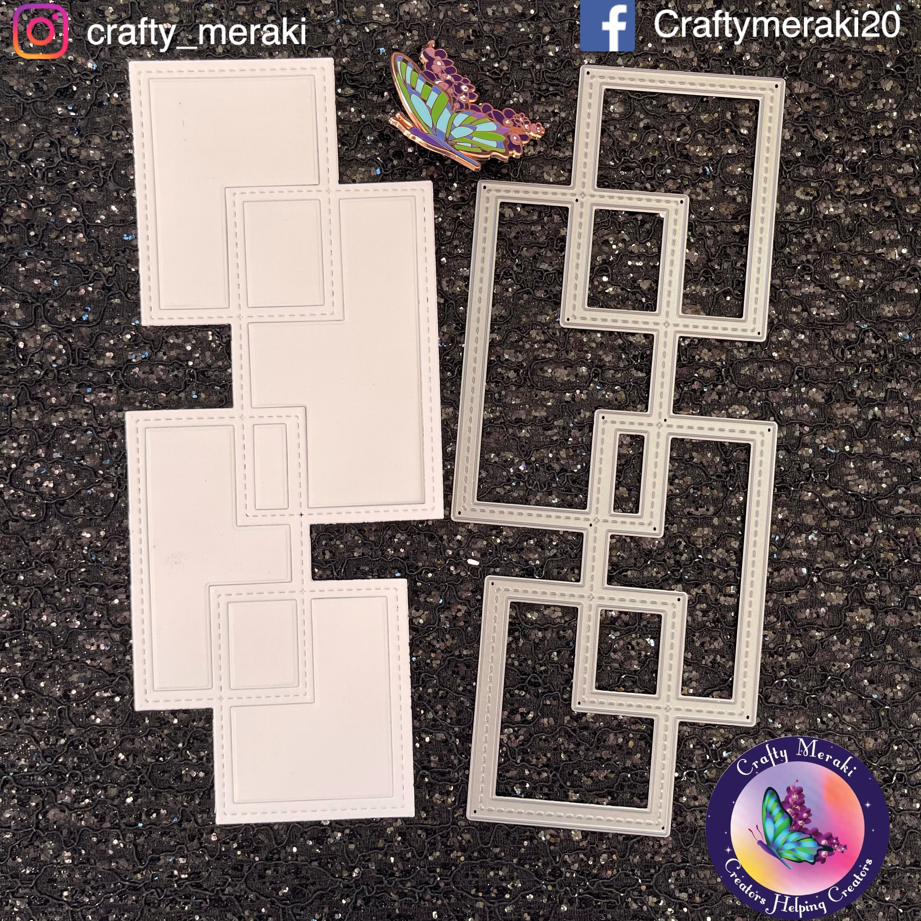 Crafty Meraki Outside the box Slimline die - Crafty Meraki