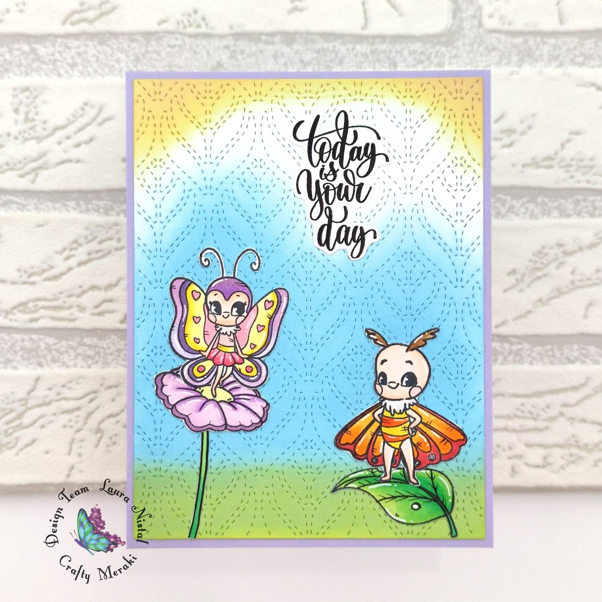 Crafty Meraki Wingman Stamp set - Crafty Meraki
