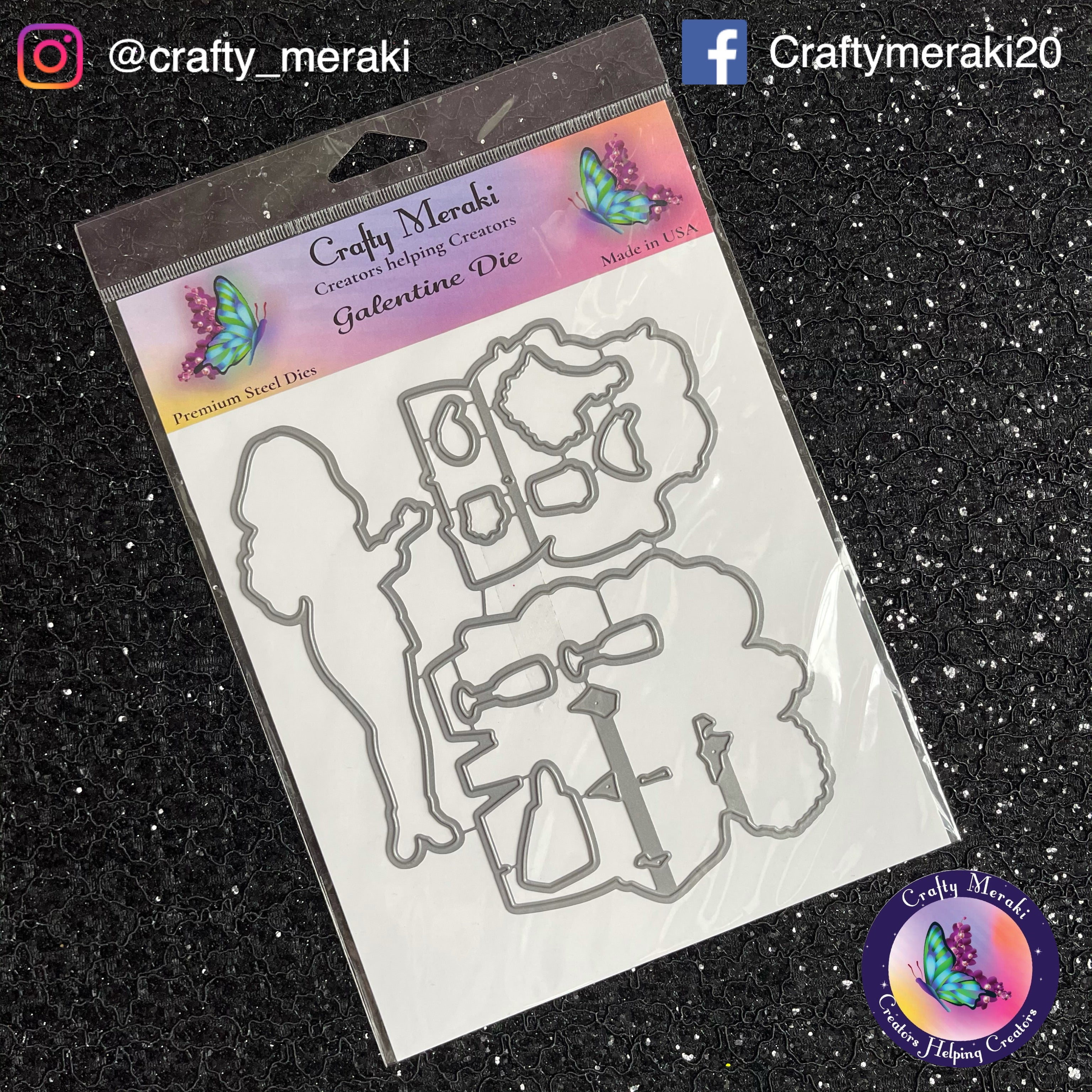Crafty Meraki Galentine coordinating dies - Crafty Meraki