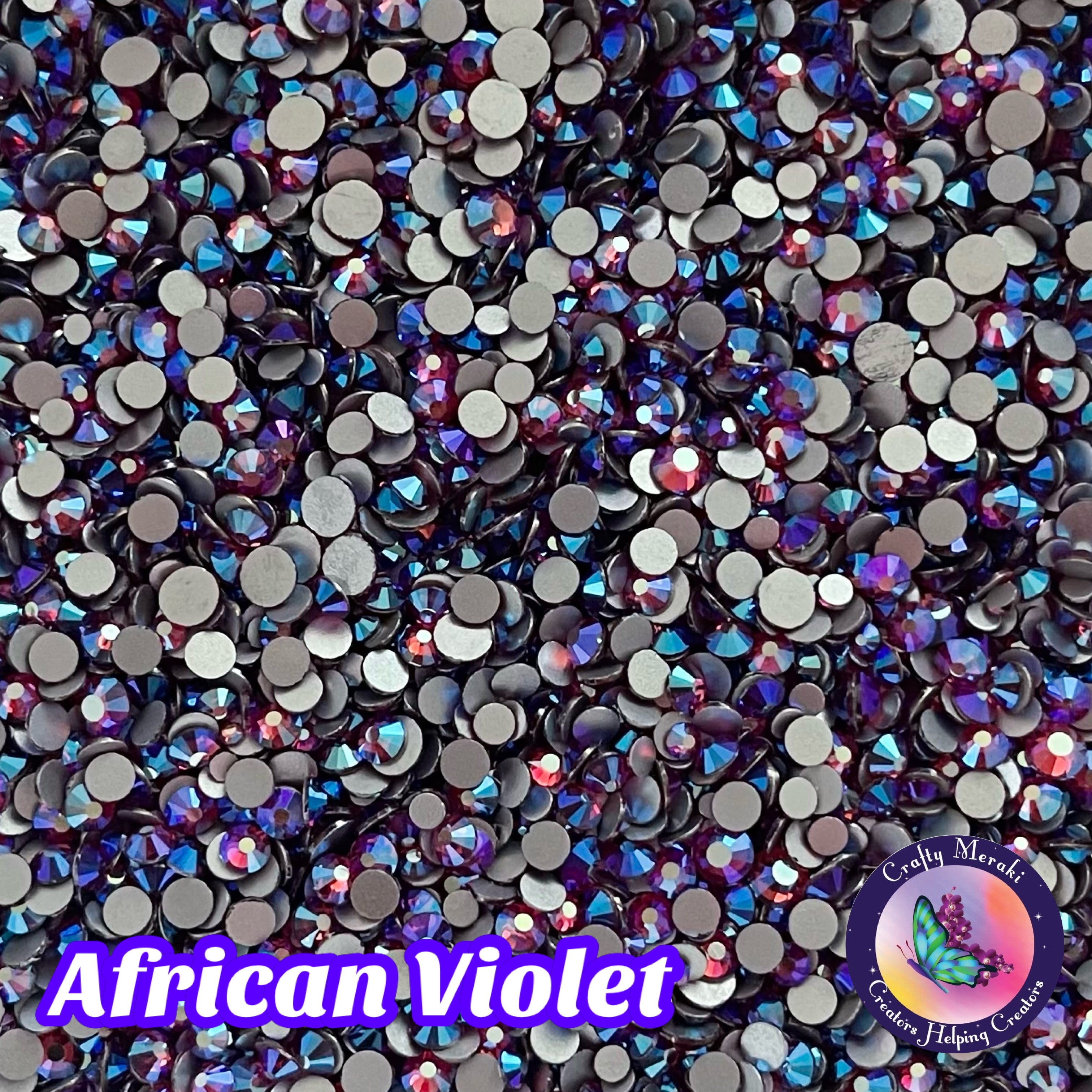 Meraki Sparkle African violet - Crafty Meraki