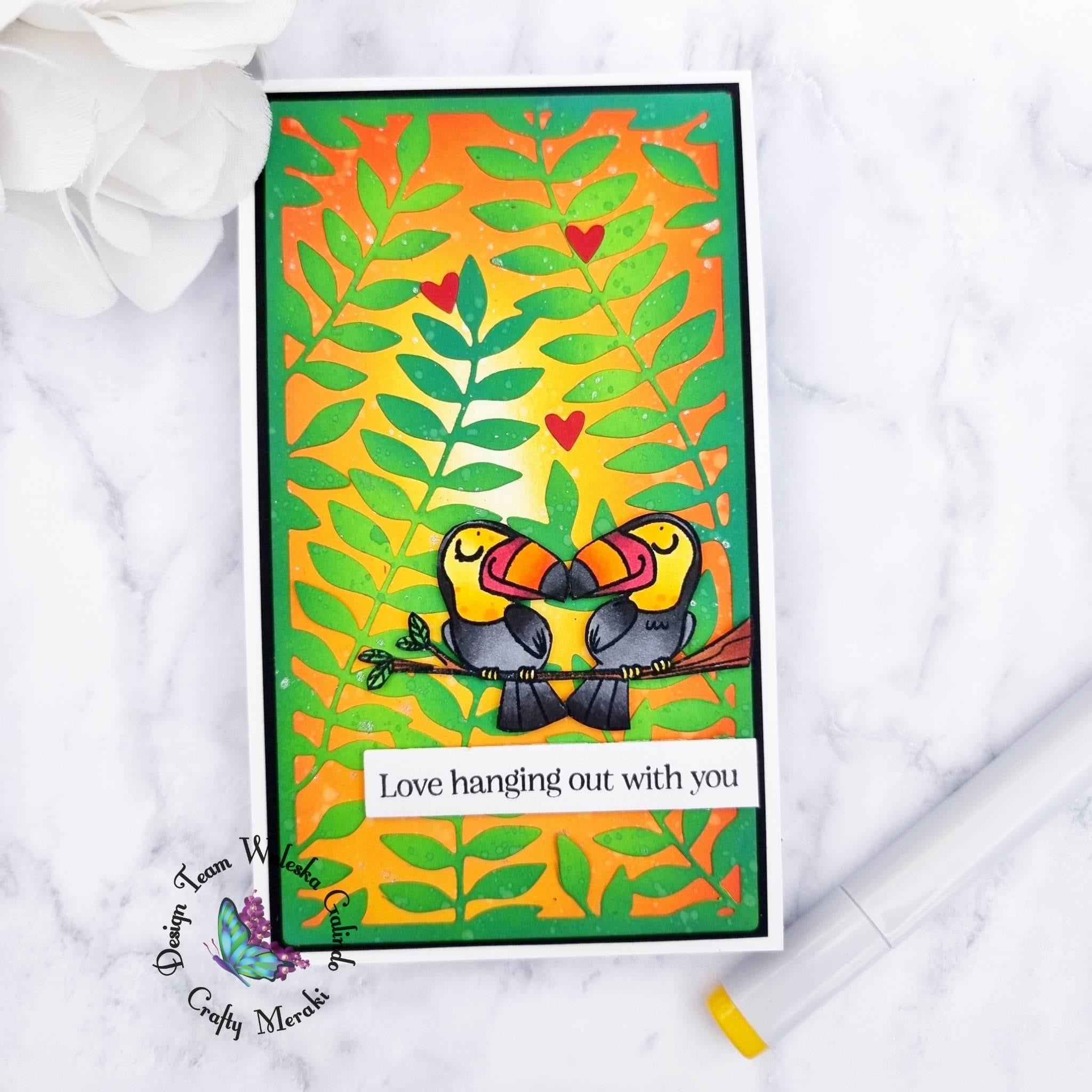 Crafty Meraki Tou The Tropics stamp set - Crafty Meraki