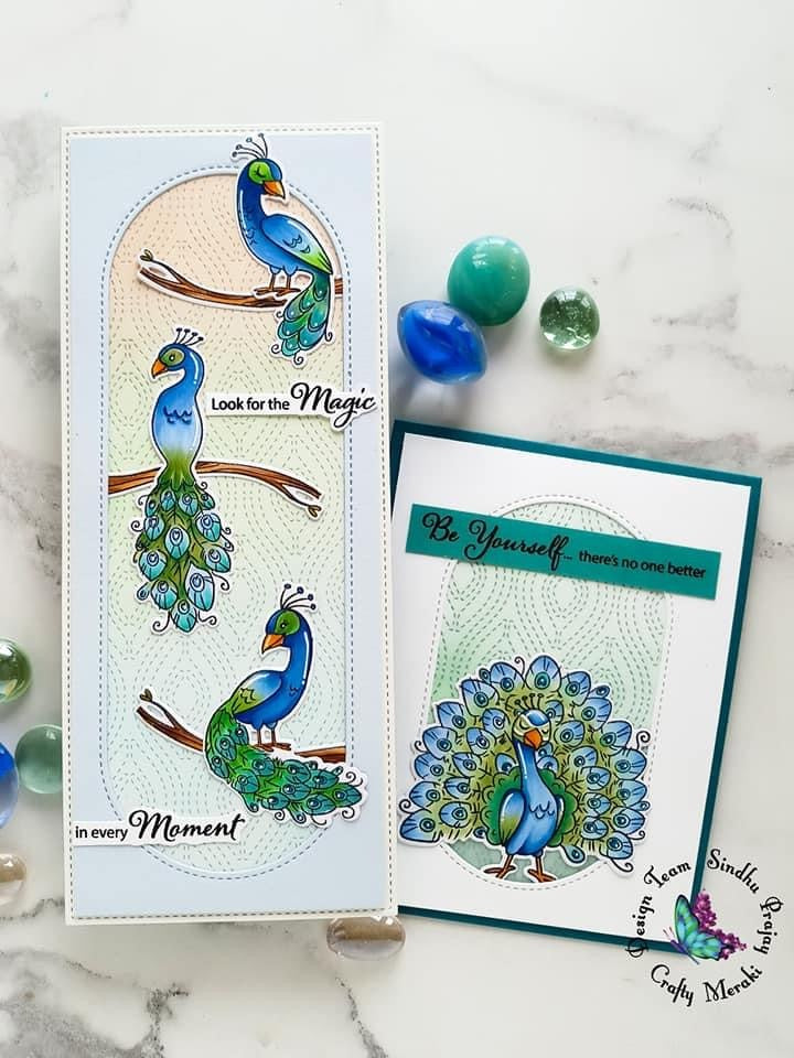 Crafty Meraki Dance in The Rain Stamp set - Crafty Meraki