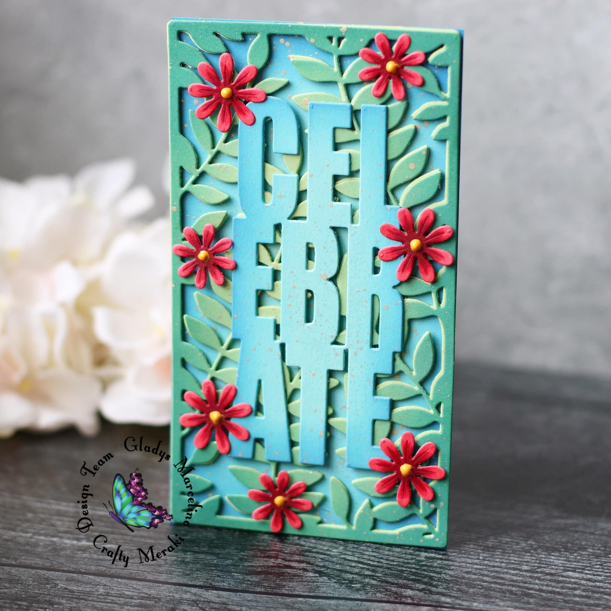 Crafty Meraki Mini Slimline Jewel Bloom Para-Dies - Crafty Meraki