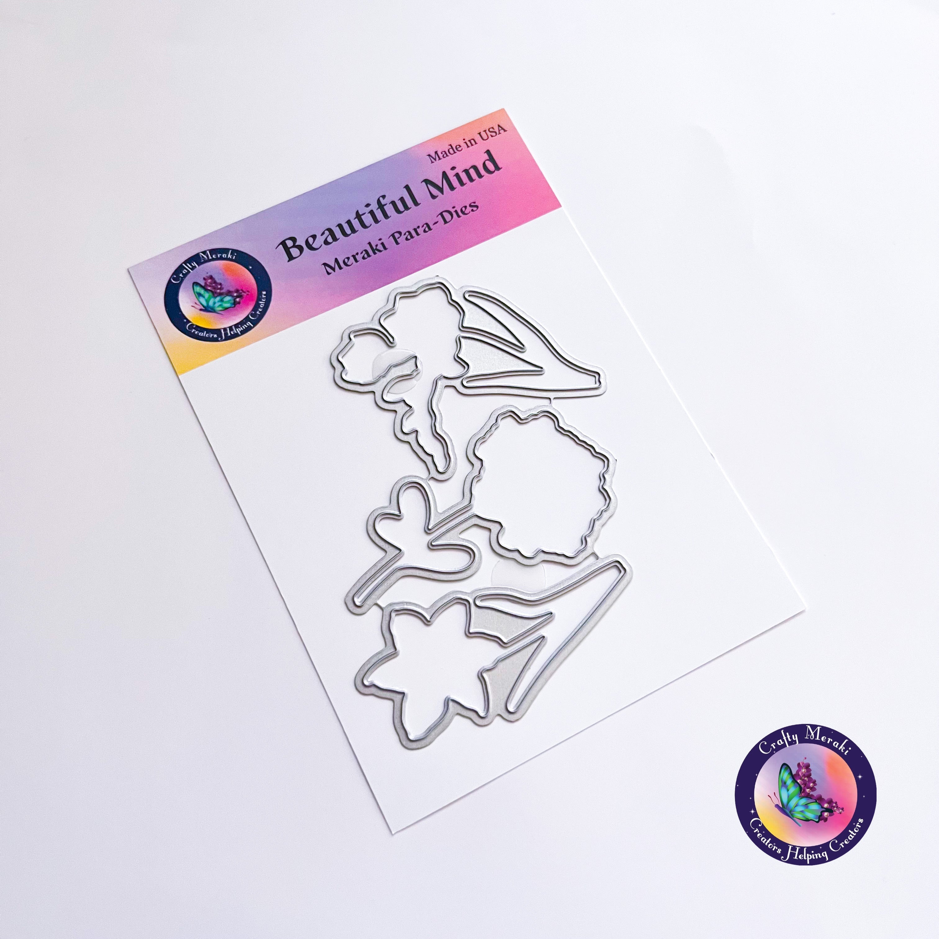 Crafty Meraki Beautiful Mind Coordinating dies - Crafty Meraki