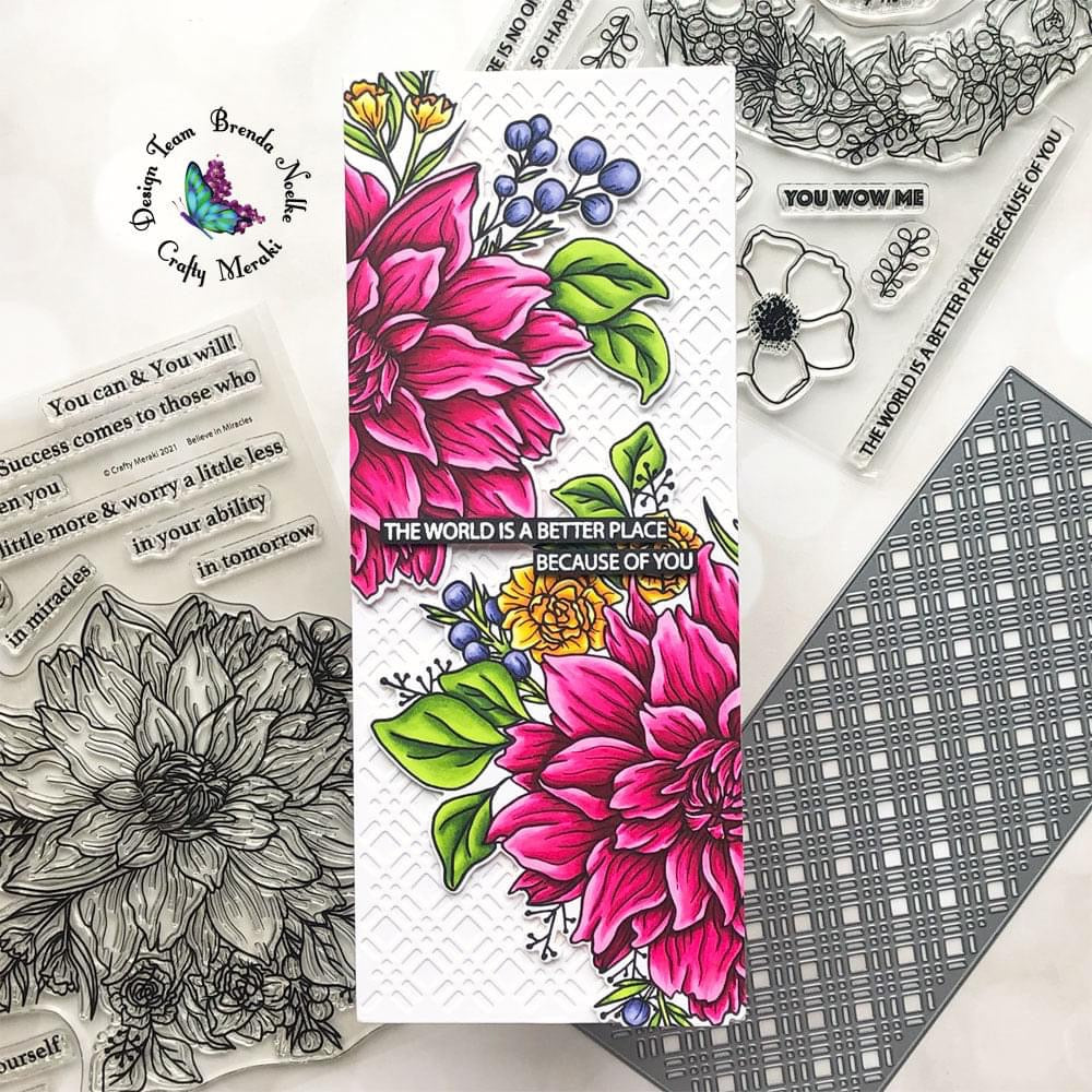 Crafty Meraki Believe in Miracles Stamp set - Crafty Meraki
