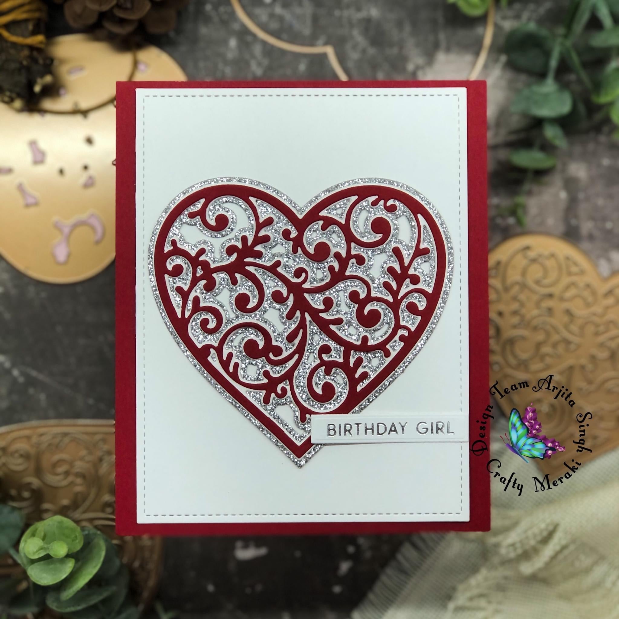 Crafty Meraki Cupid's Heart Layering Die Set - Crafty Meraki