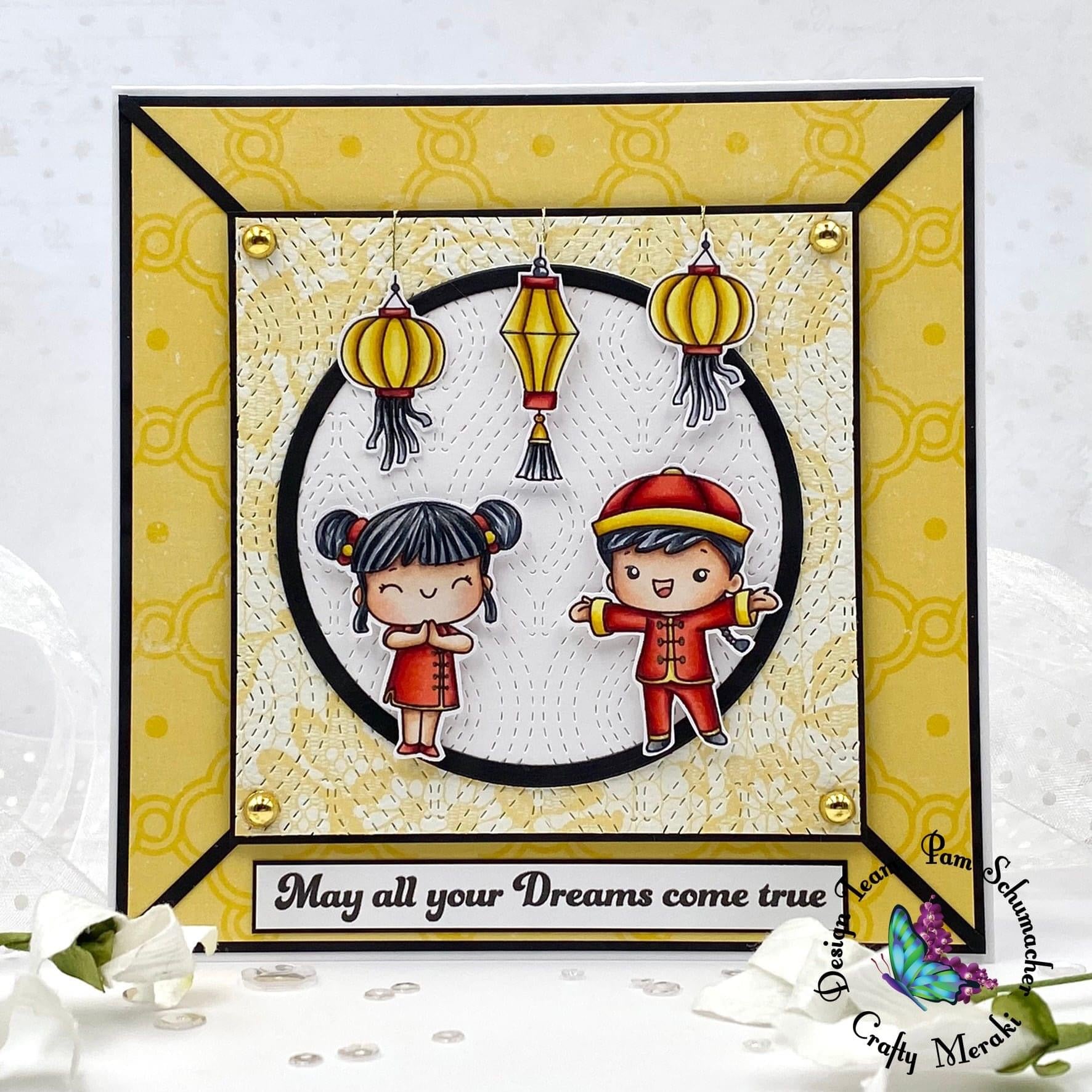 Crafty Meraki Year of the Tiger stamp set - Crafty Meraki