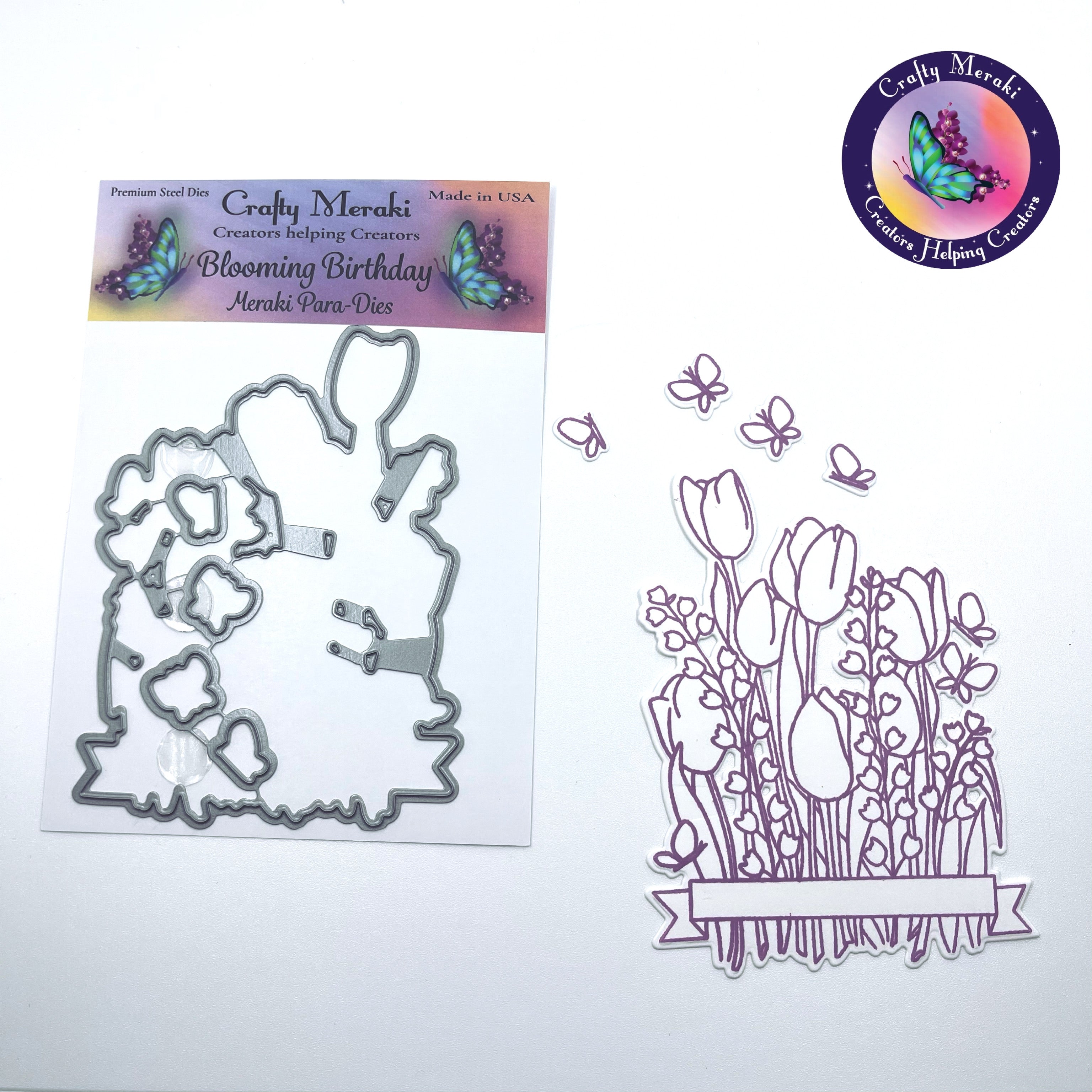 Crafty Meraki Blooming Birthday Meraki Para-Dies - Crafty Meraki