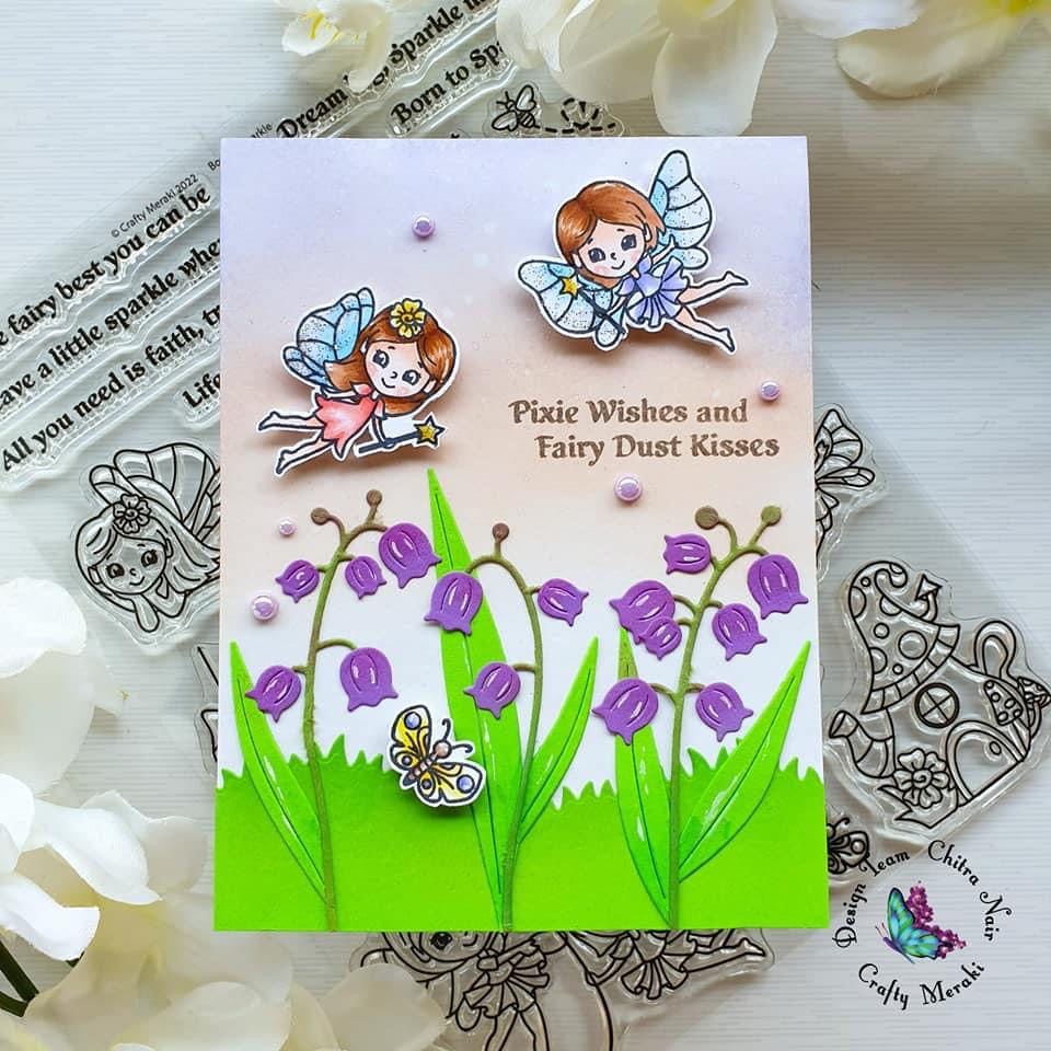 Crafty Meraki Born To Sparkle Stamp set - Crafty Meraki