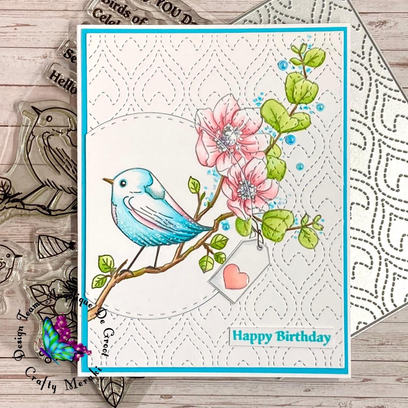 Crafty Meraki Pagoni Mania Background A2 Para-Dies - Crafty Meraki