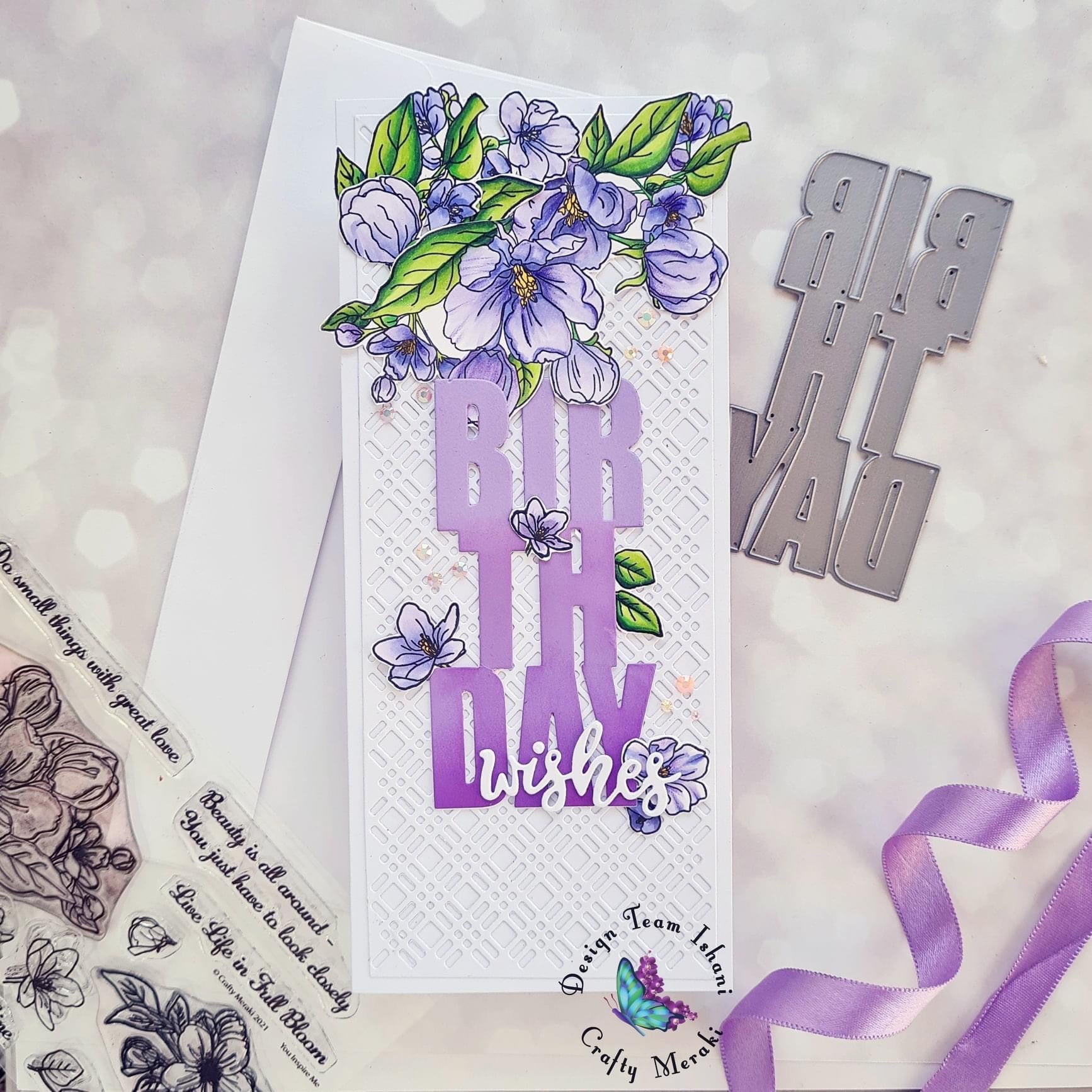 Crafty Meraki You Inspire Me Stamp set - Crafty Meraki