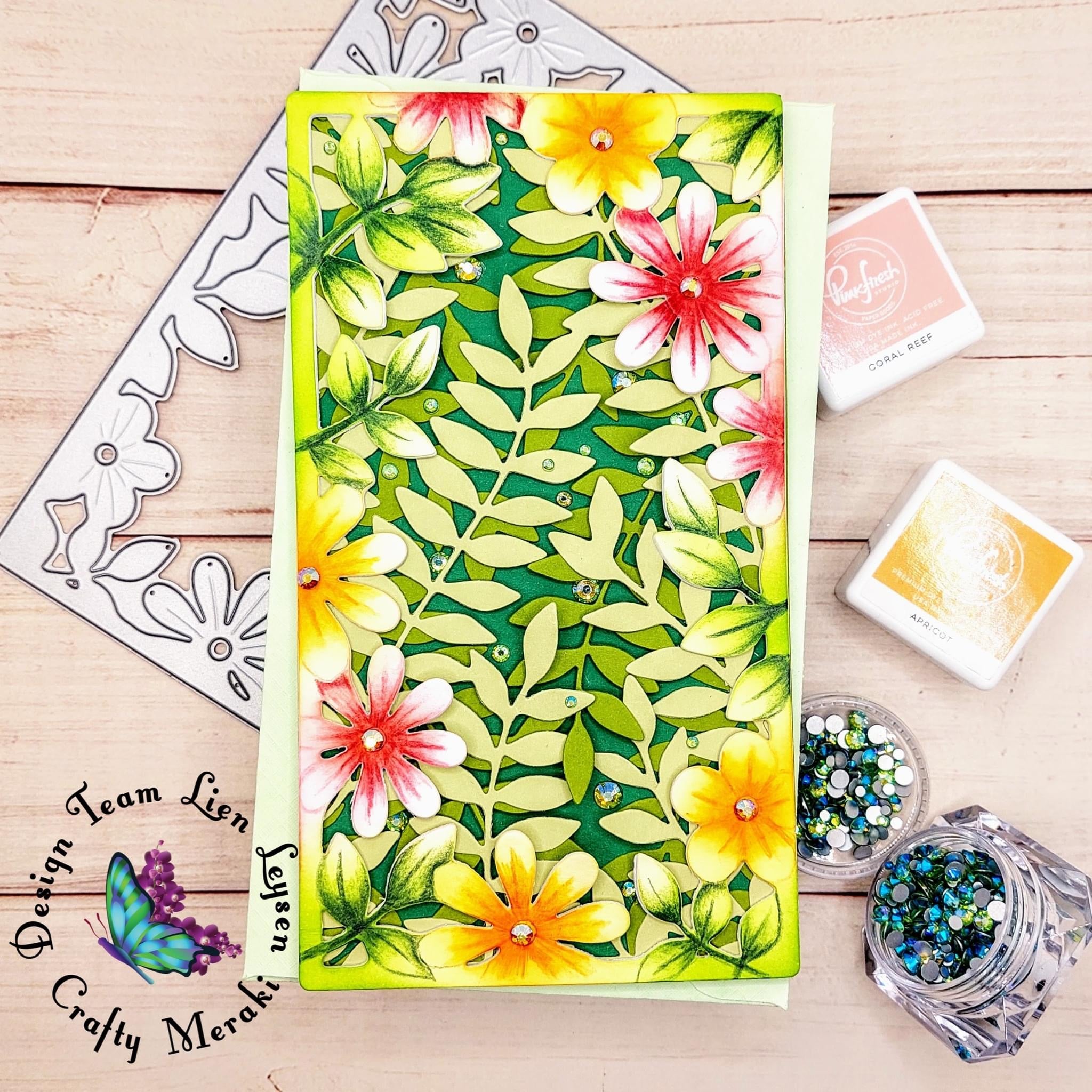 Crafty Meraki Mini Slimline Jewel Bloom Para-Dies - Crafty Meraki