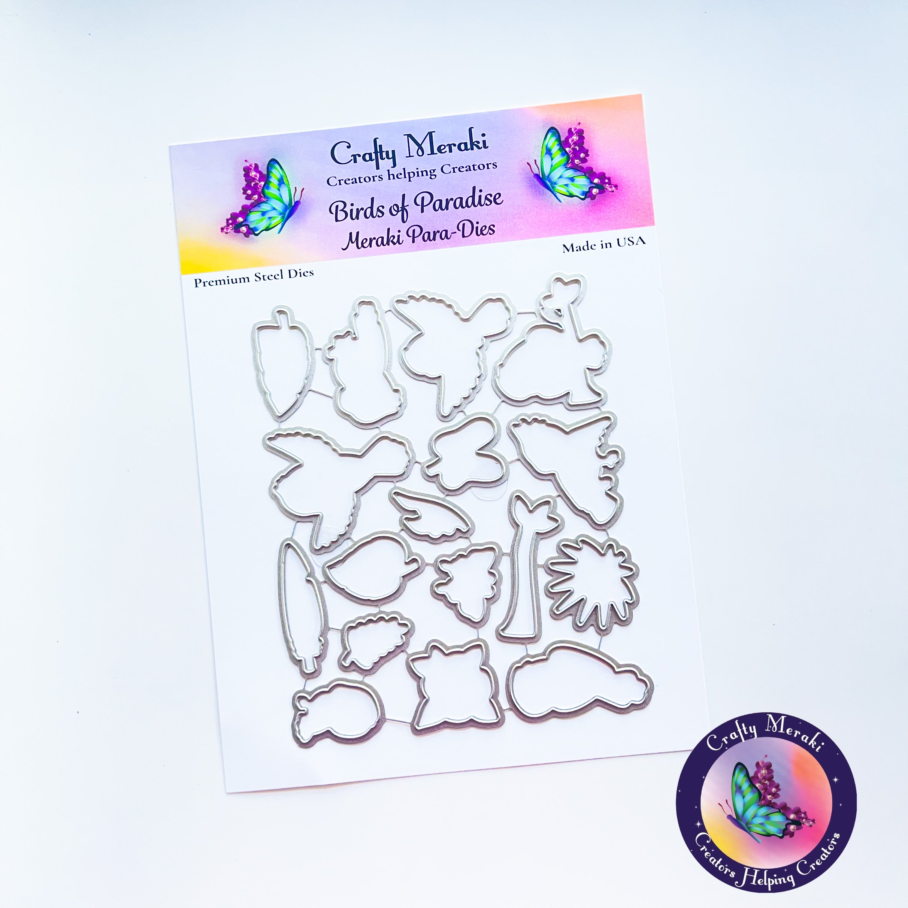 Crafty Meraki Birds of Paradise Para-Dies - Crafty Meraki
