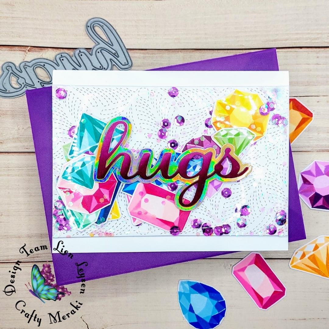 Crafty Meraki All the Sparkle Layering stamp set - Crafty Meraki