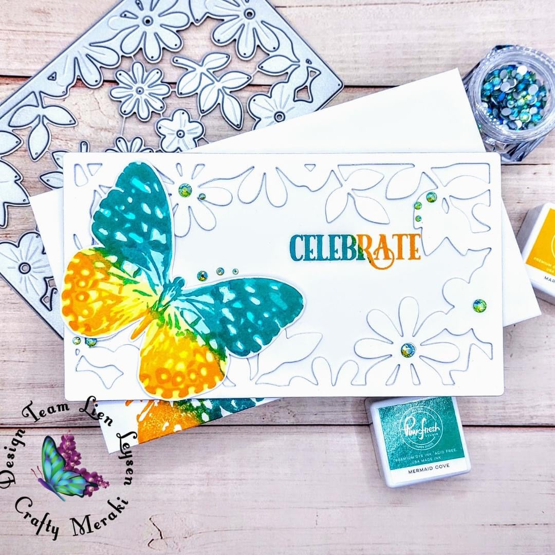 Crafty Meraki Mini Slimline Jewel Bloom Para-Dies - Crafty Meraki