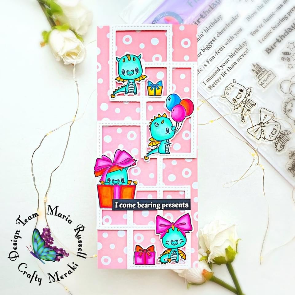 Crafty Meraki Outside the box Slimline die - Crafty Meraki