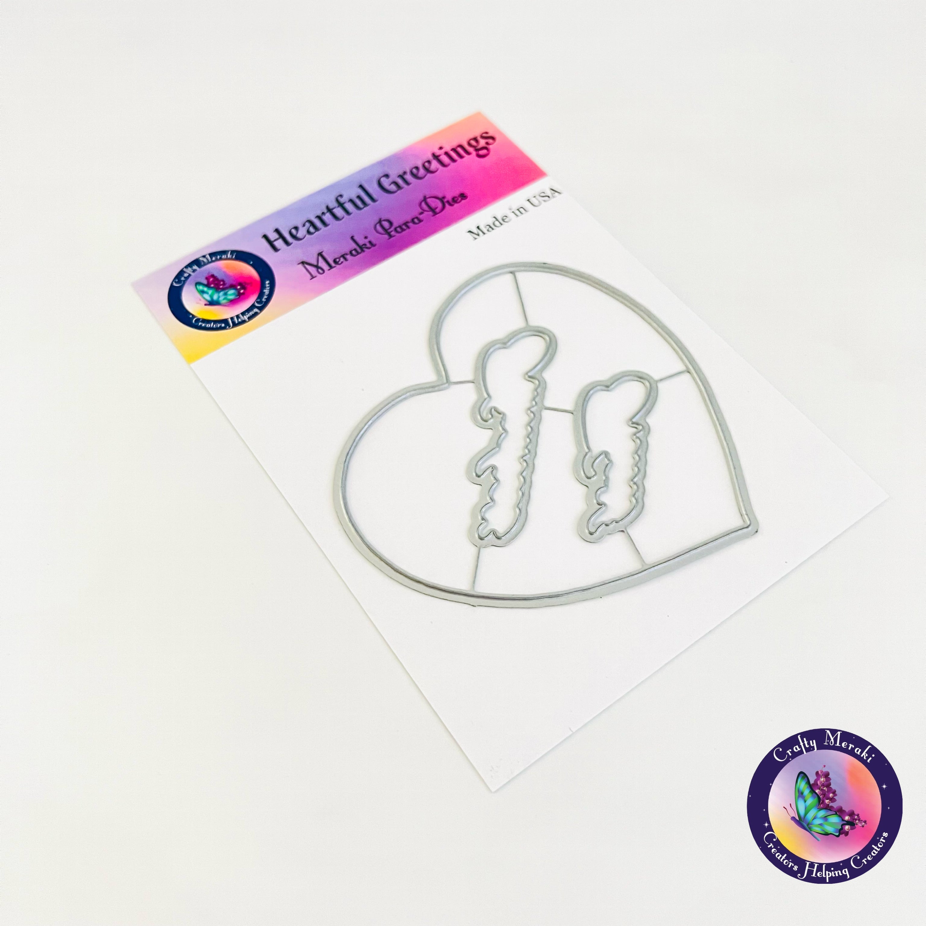 Crafty Meraki Heartful Greetings Para-Dies - Crafty Meraki
