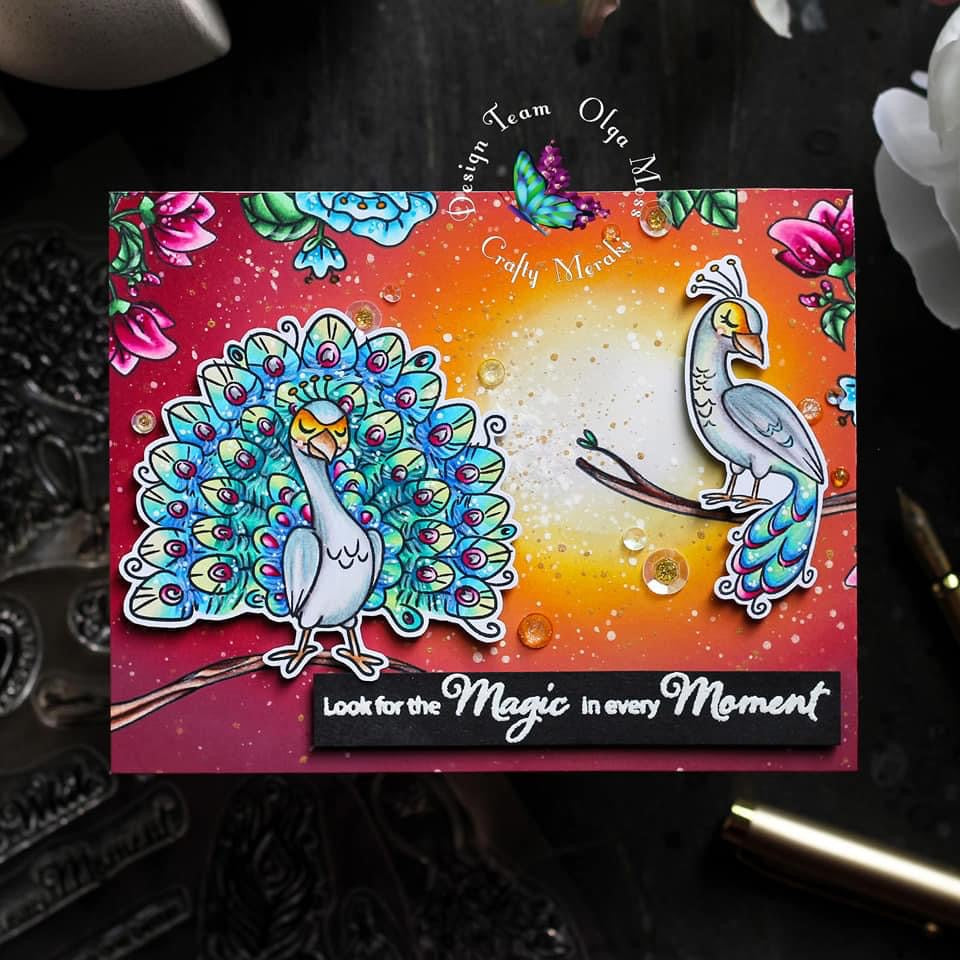 Crafty Meraki Dance in The Rain Stamp set - Crafty Meraki