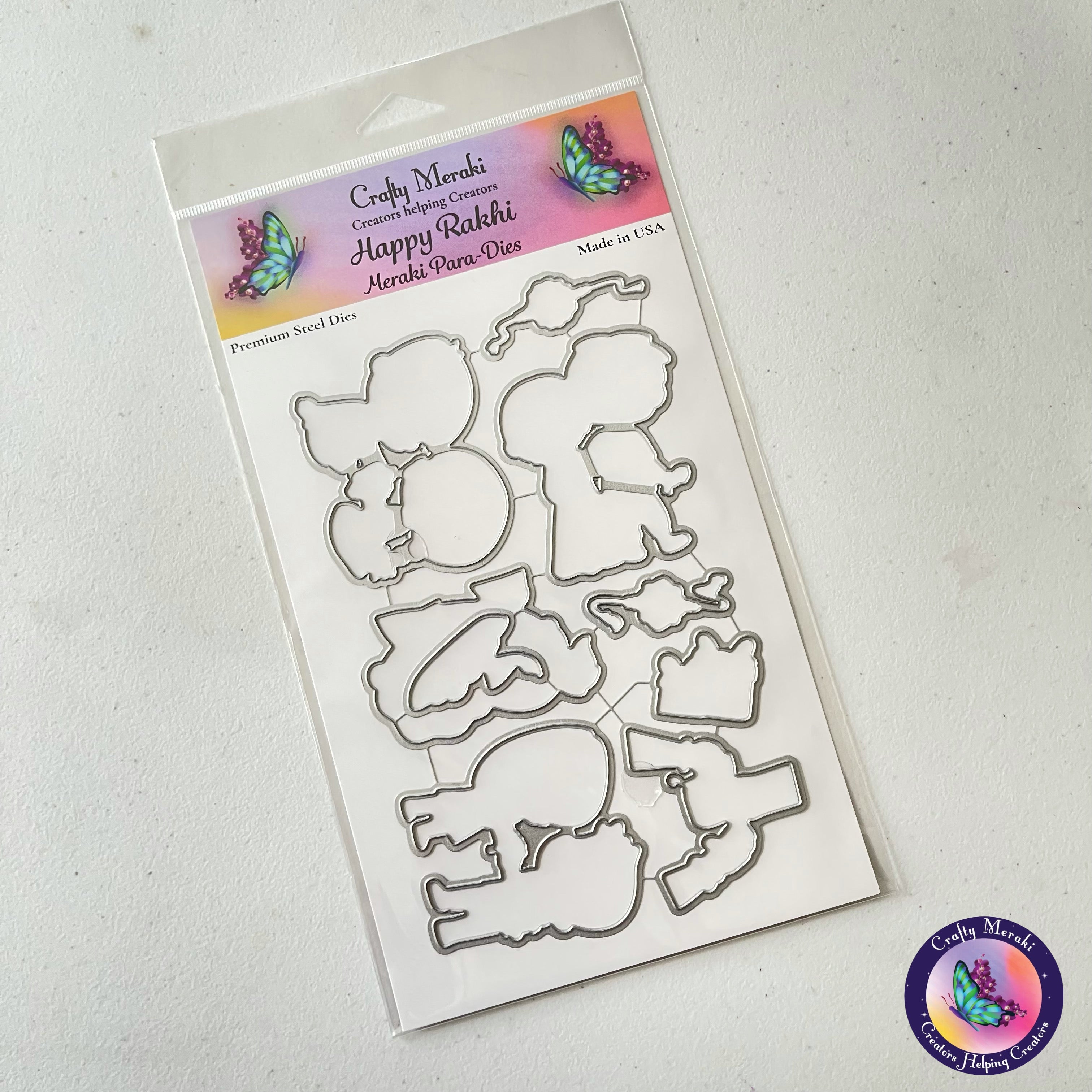 Crafty Meraki Happy Rakhi Meraki Para-Dies - Crafty Meraki