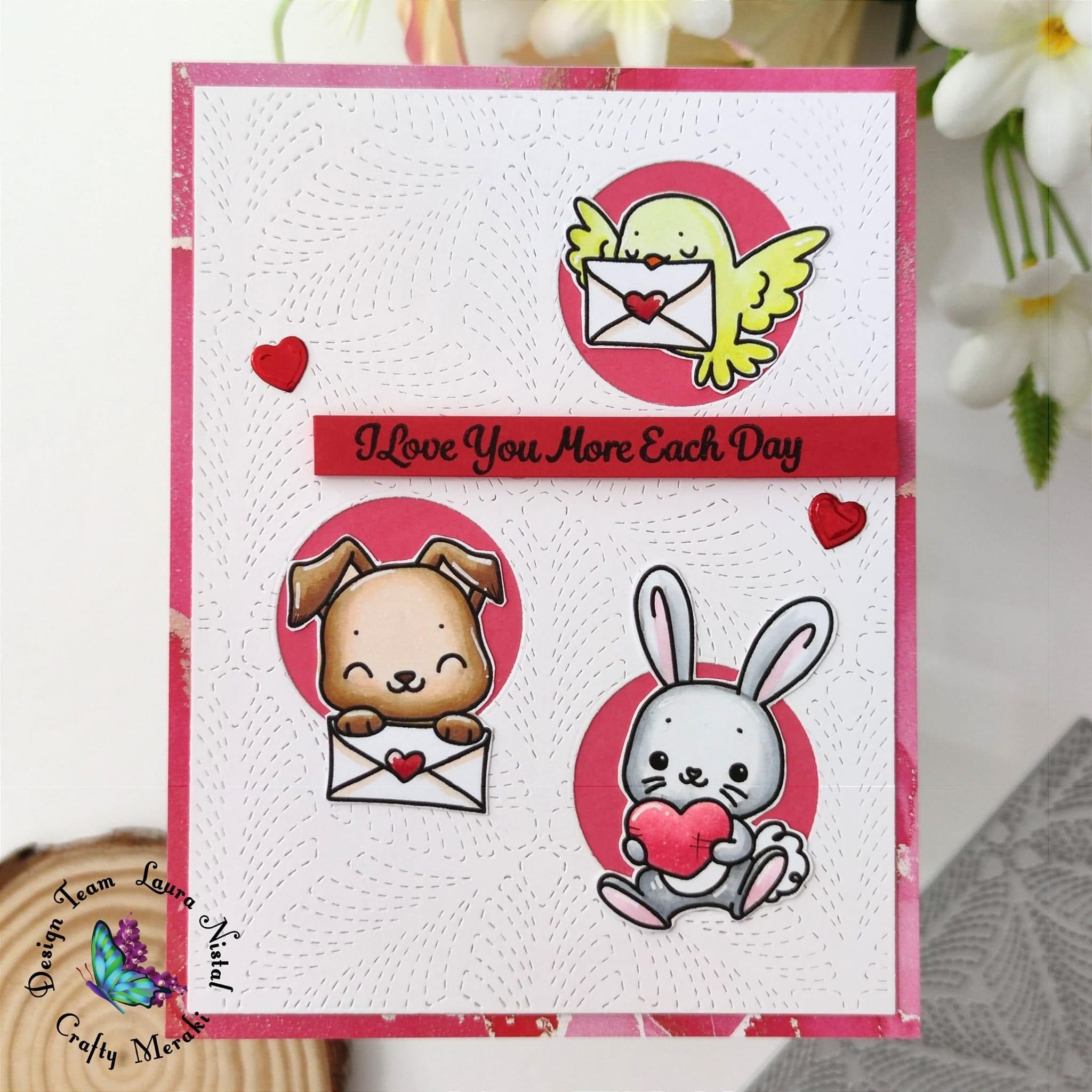 Crafty Meraki Love FURever stamp set - Crafty Meraki