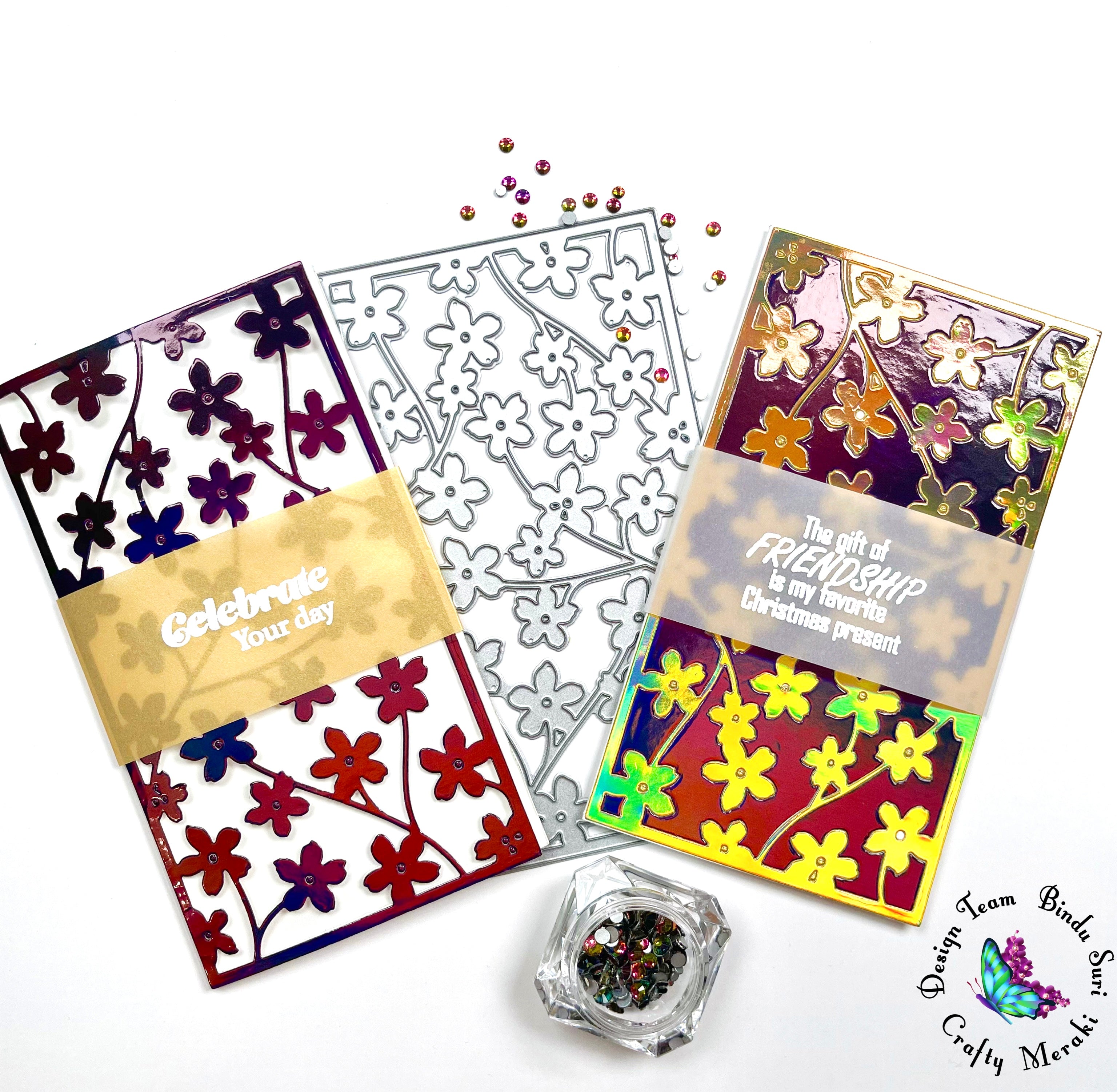 Crafty Meraki Mini Slimline Starry Night Para-Dies - Crafty Meraki