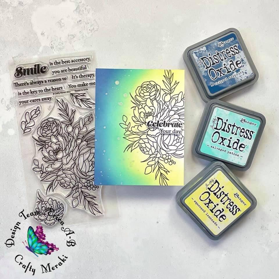 Crafty Meraki Reason to Smile stamp set - Crafty Meraki