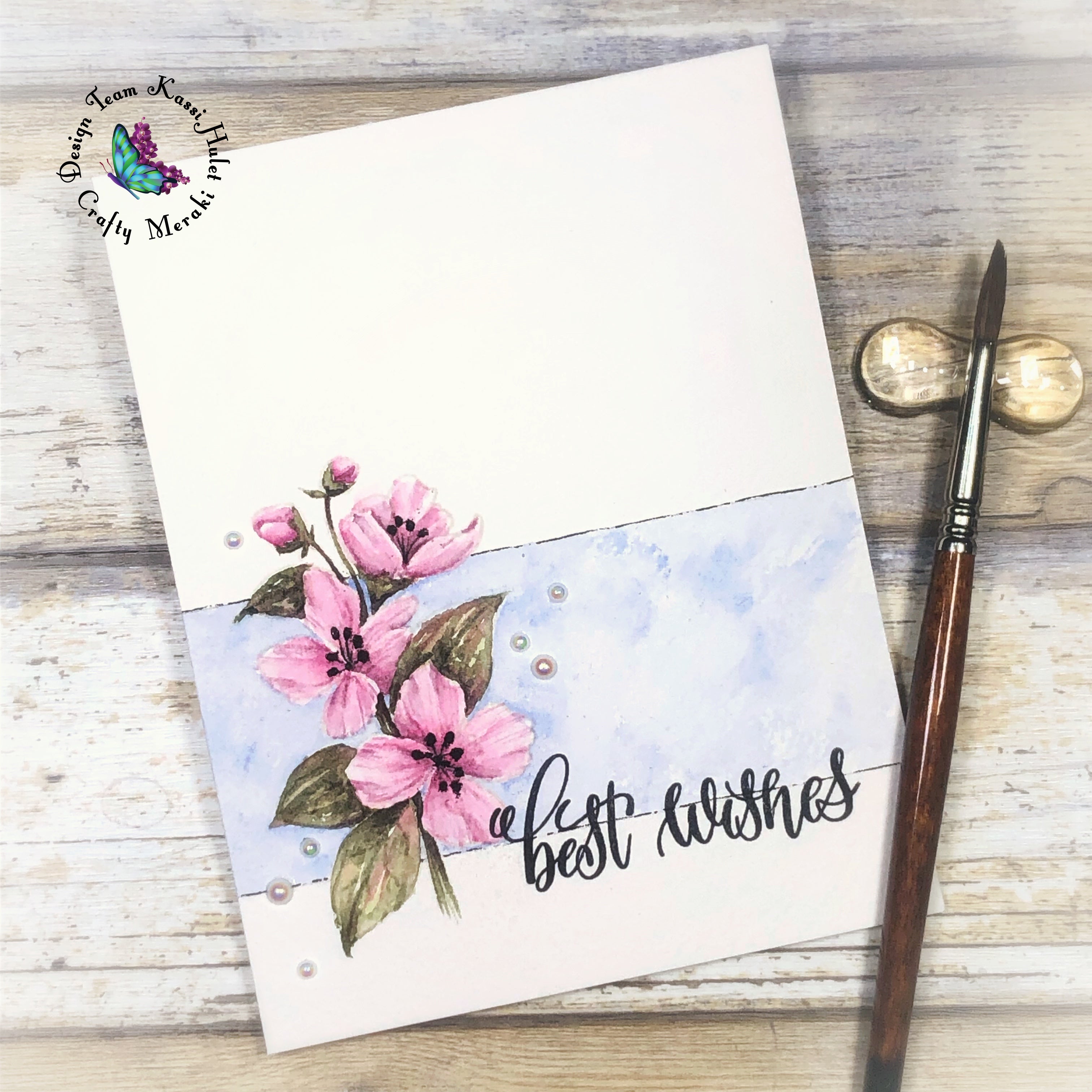 Crafty Meraki Amazing Blooms Stamp set - Crafty Meraki