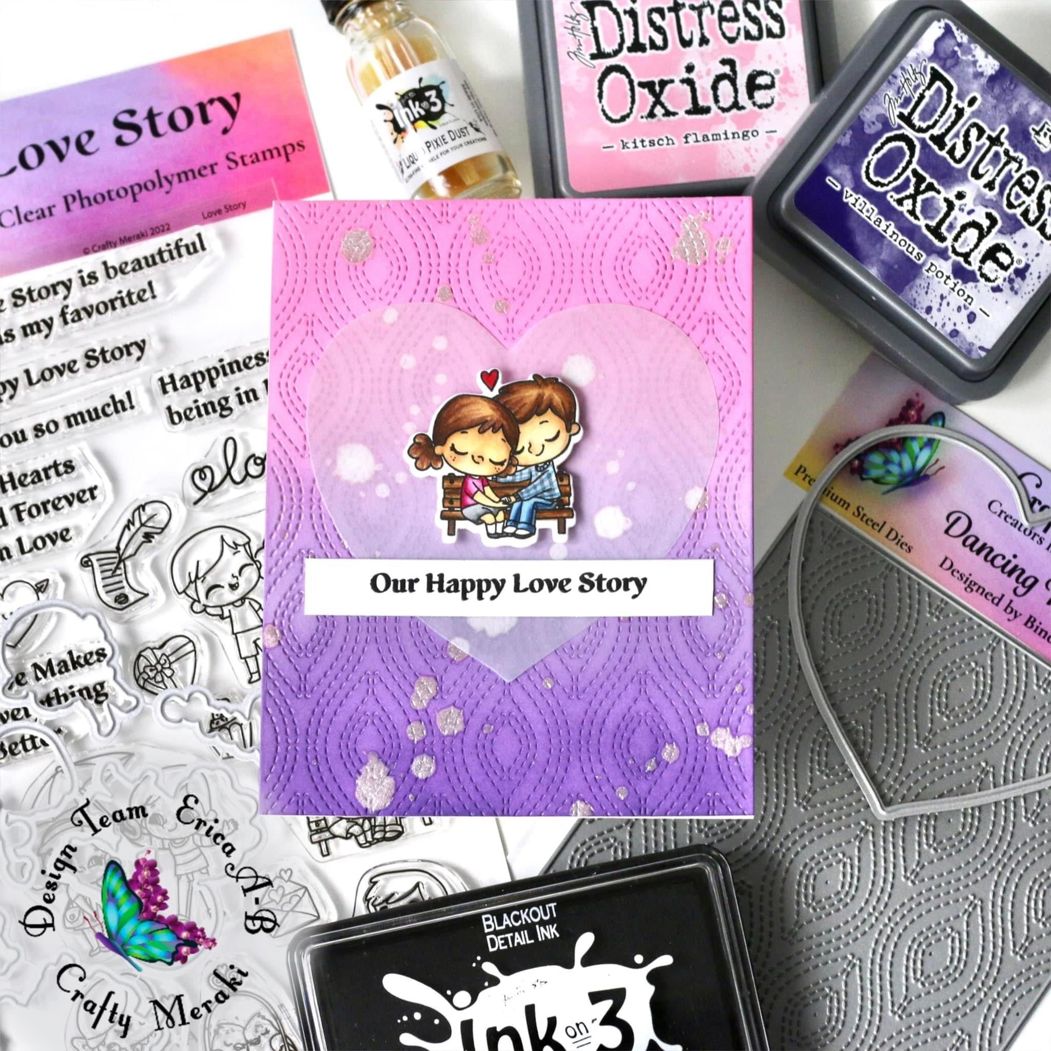 Crafty Meraki Love Story stamp set - Crafty Meraki