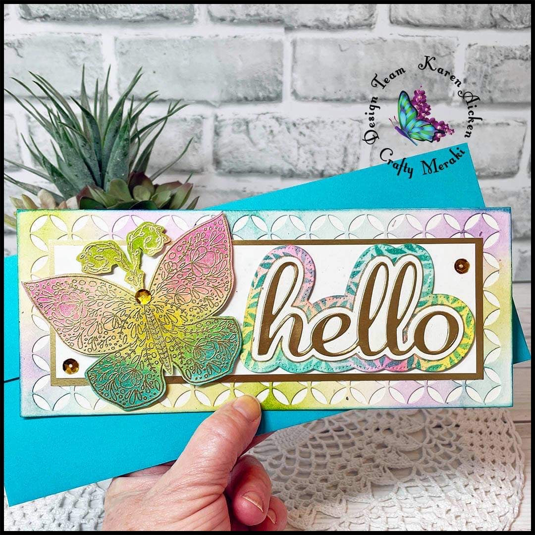 Crafty Meraki Wings of Hope Stamp set - Crafty Meraki